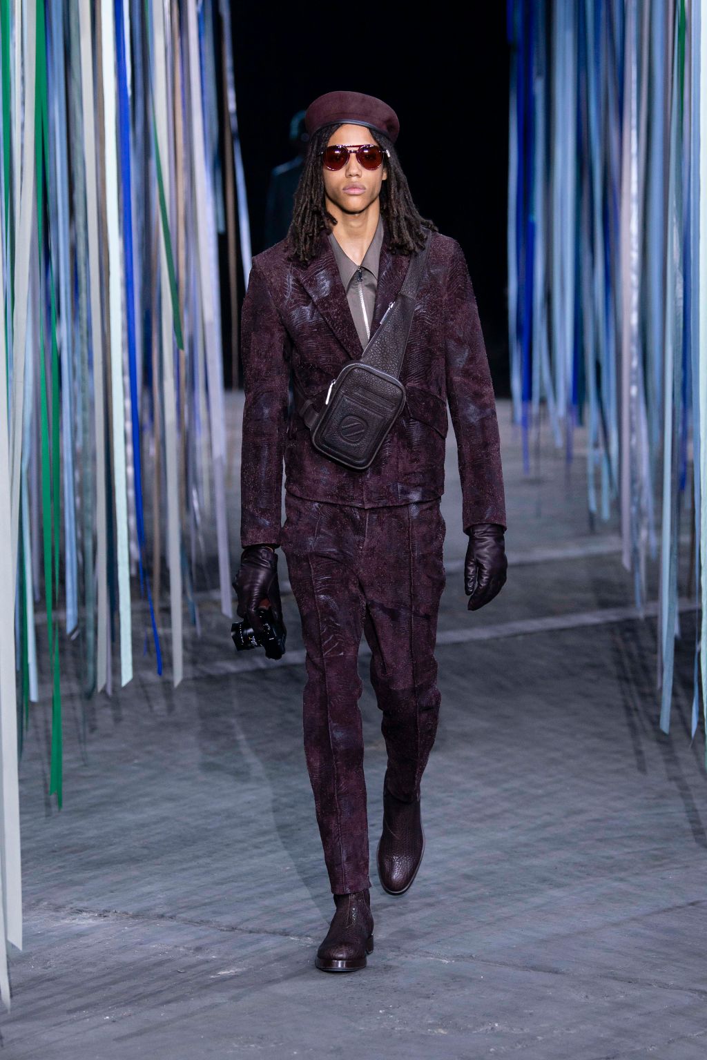 Fashion Week Milan Fall/Winter 2020 look 36 from the ZEGNA collection 男装