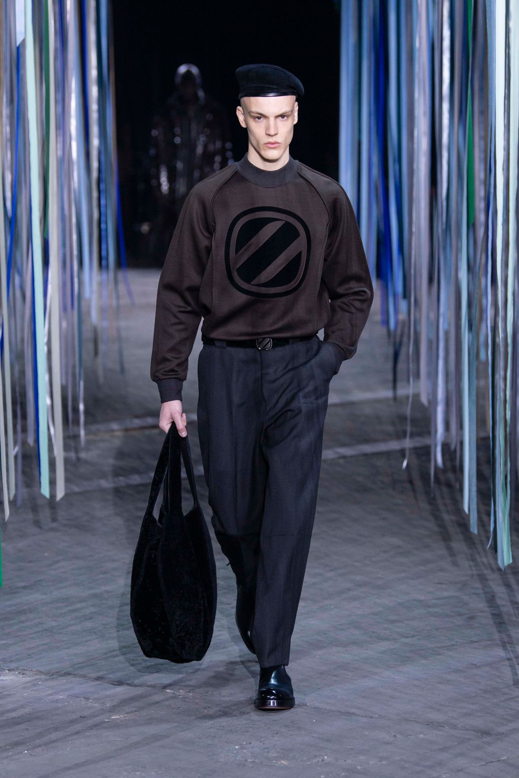 Fashion Week Milan Fall/Winter 2020 look 46 from the ZEGNA collection 男装