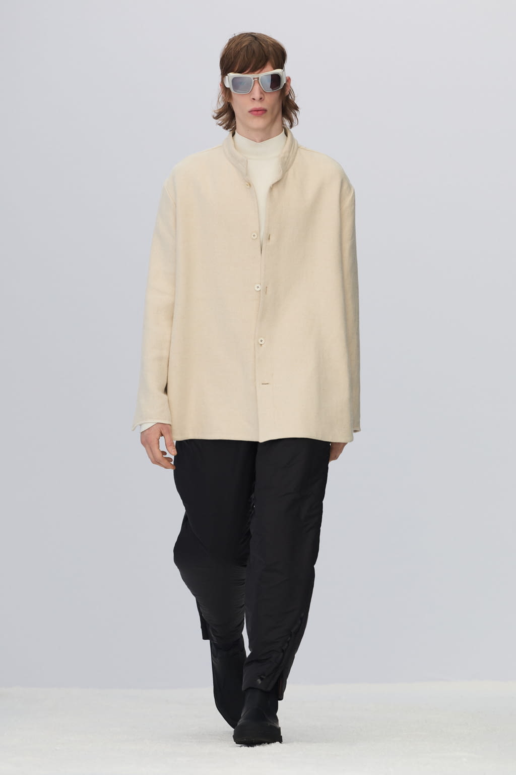 Fashion Week Milan Fall/Winter 2022 look 4 de la collection ZEGNA menswear