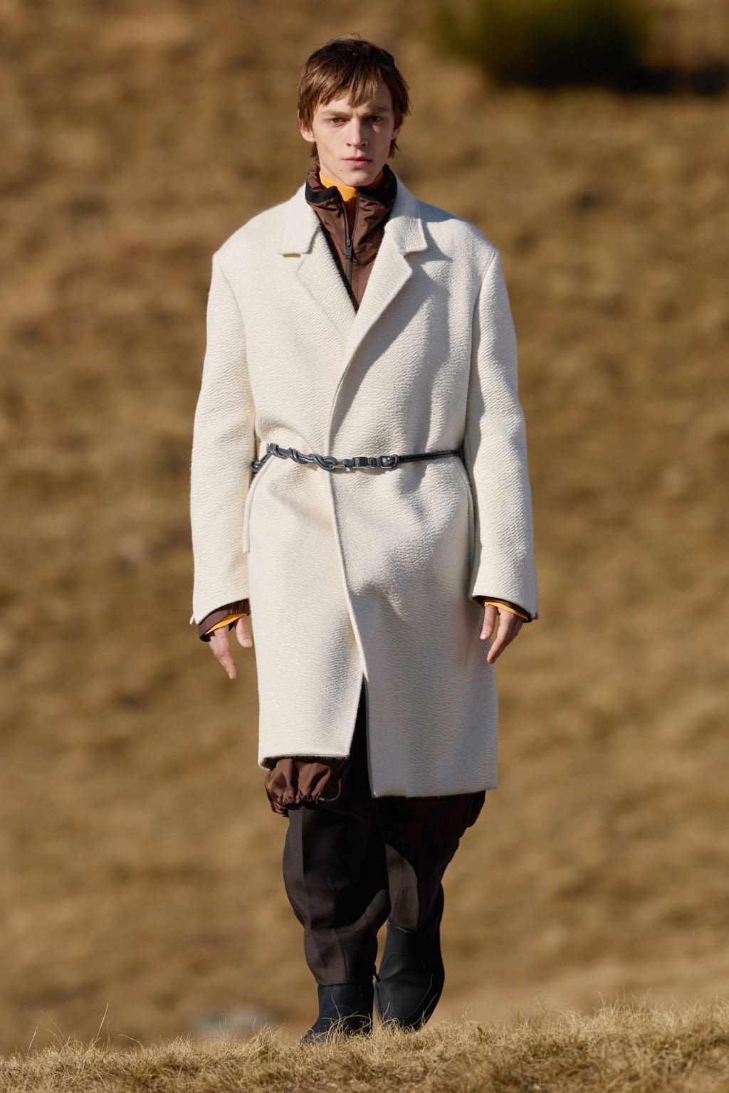 Fashion Week Milan Fall/Winter 2022 look 10 from the ZEGNA collection menswear