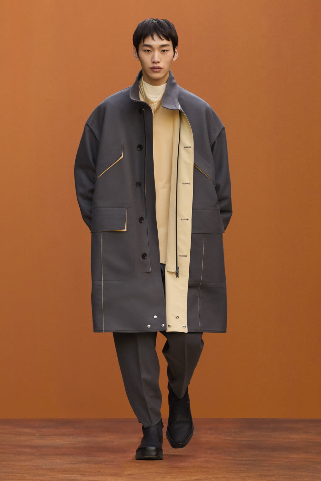 Fashion Week Milan Fall/Winter 2022 look 24 de la collection ZEGNA menswear