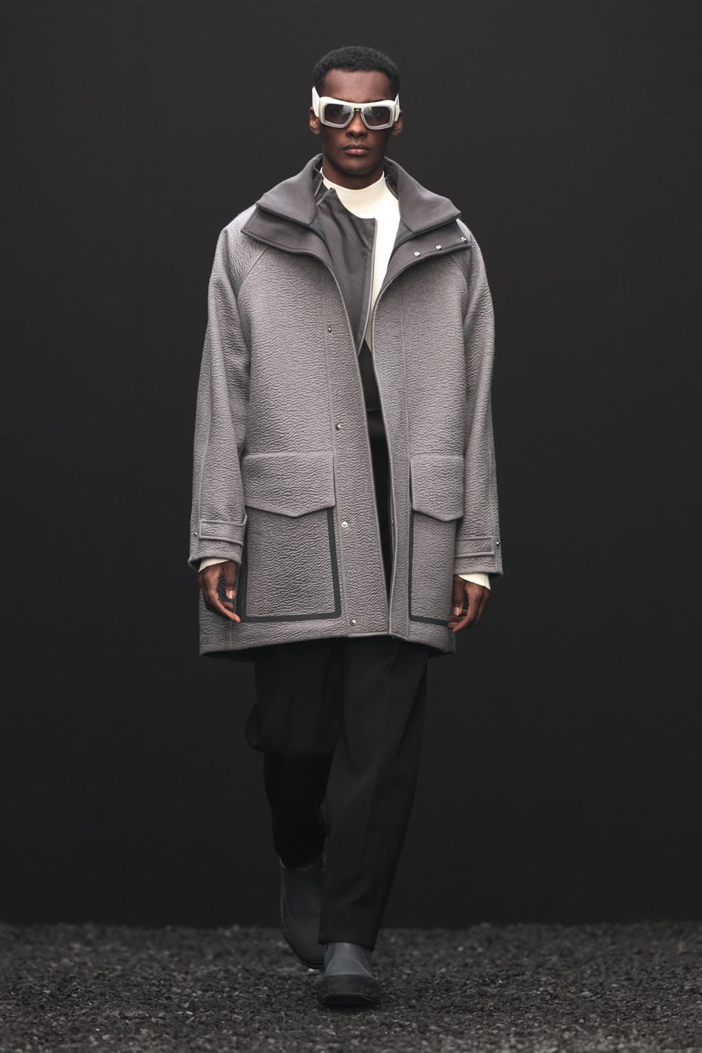 Fashion Week Milan Fall/Winter 2022 look 25 from the ZEGNA collection menswear