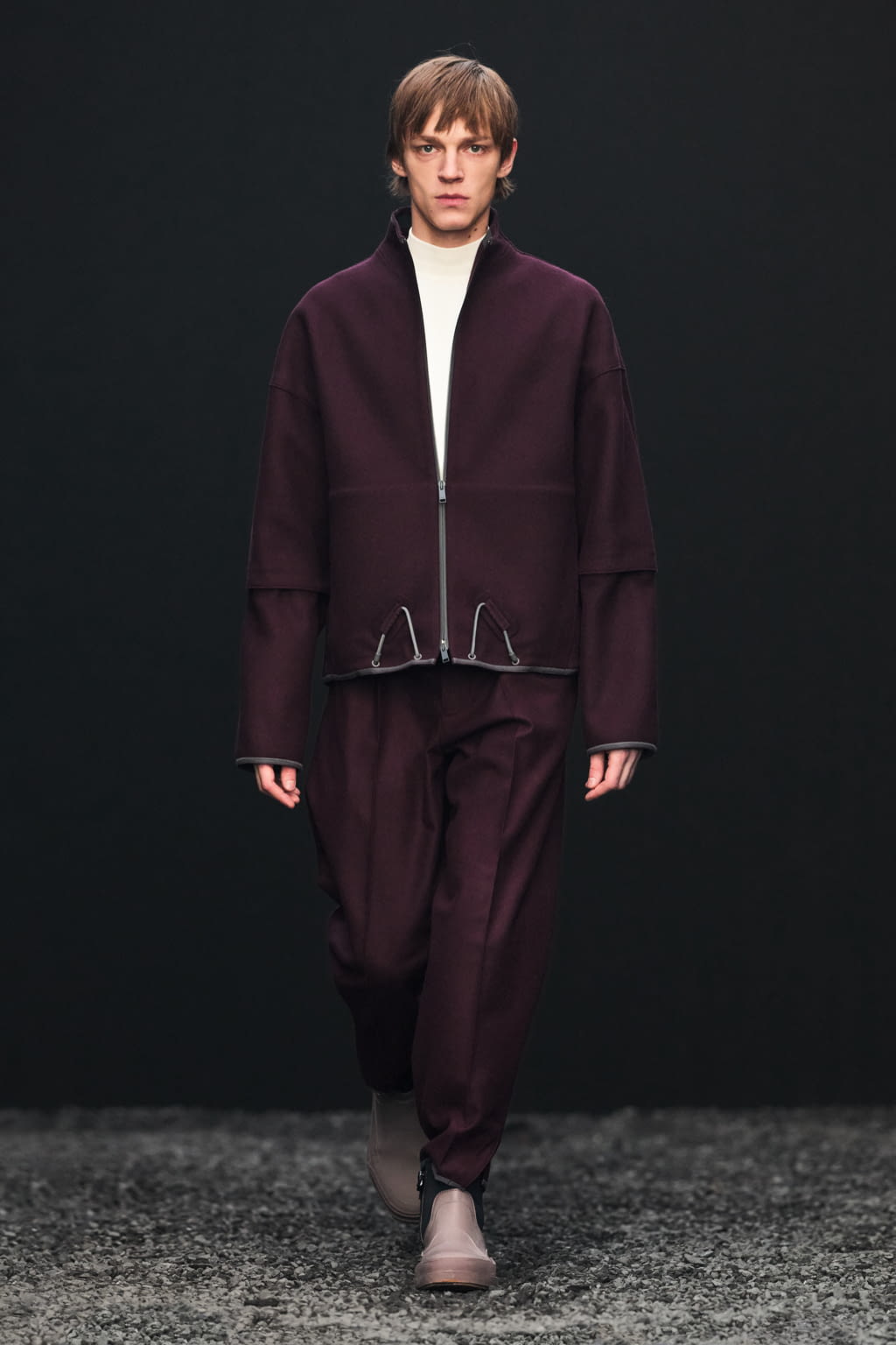 Fashion Week Milan Fall/Winter 2022 look 36 de la collection ZEGNA menswear
