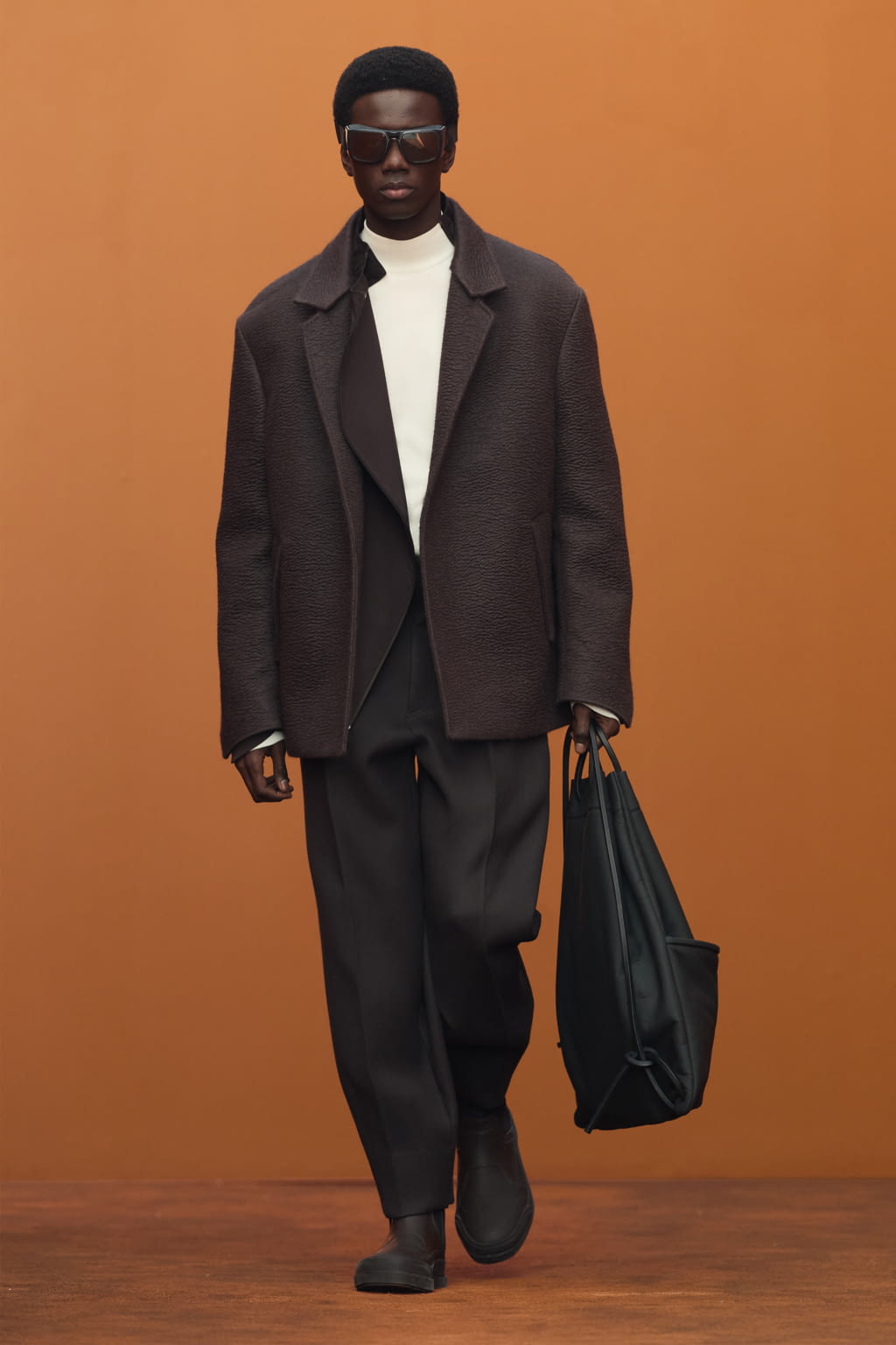Fashion Week Milan Fall/Winter 2022 look 39 from the ZEGNA collection 男装