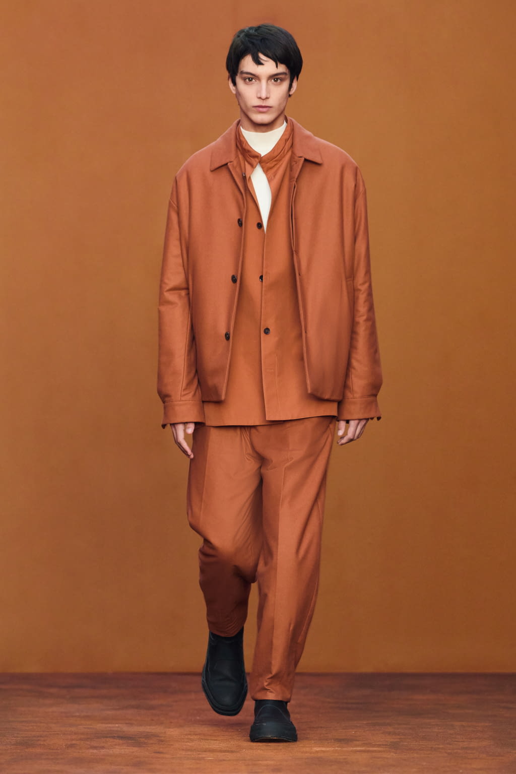 Fashion Week Milan Fall/Winter 2022 look 44 from the ZEGNA collection menswear