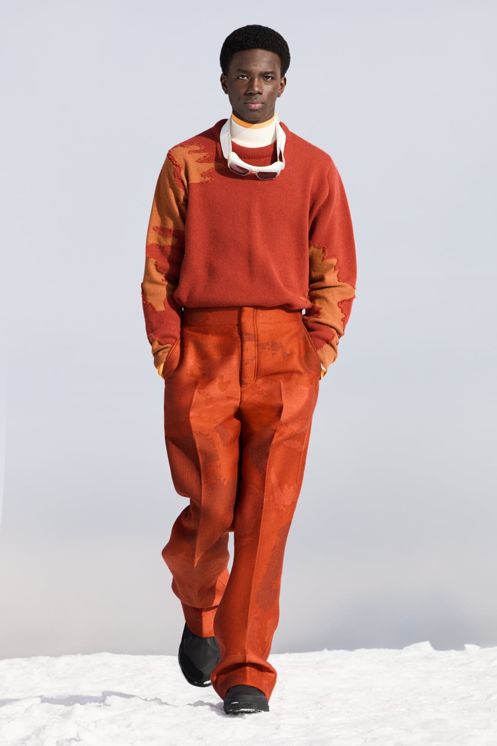 Fashion Week Milan Fall/Winter 2022 look 51 from the ZEGNA collection 男装