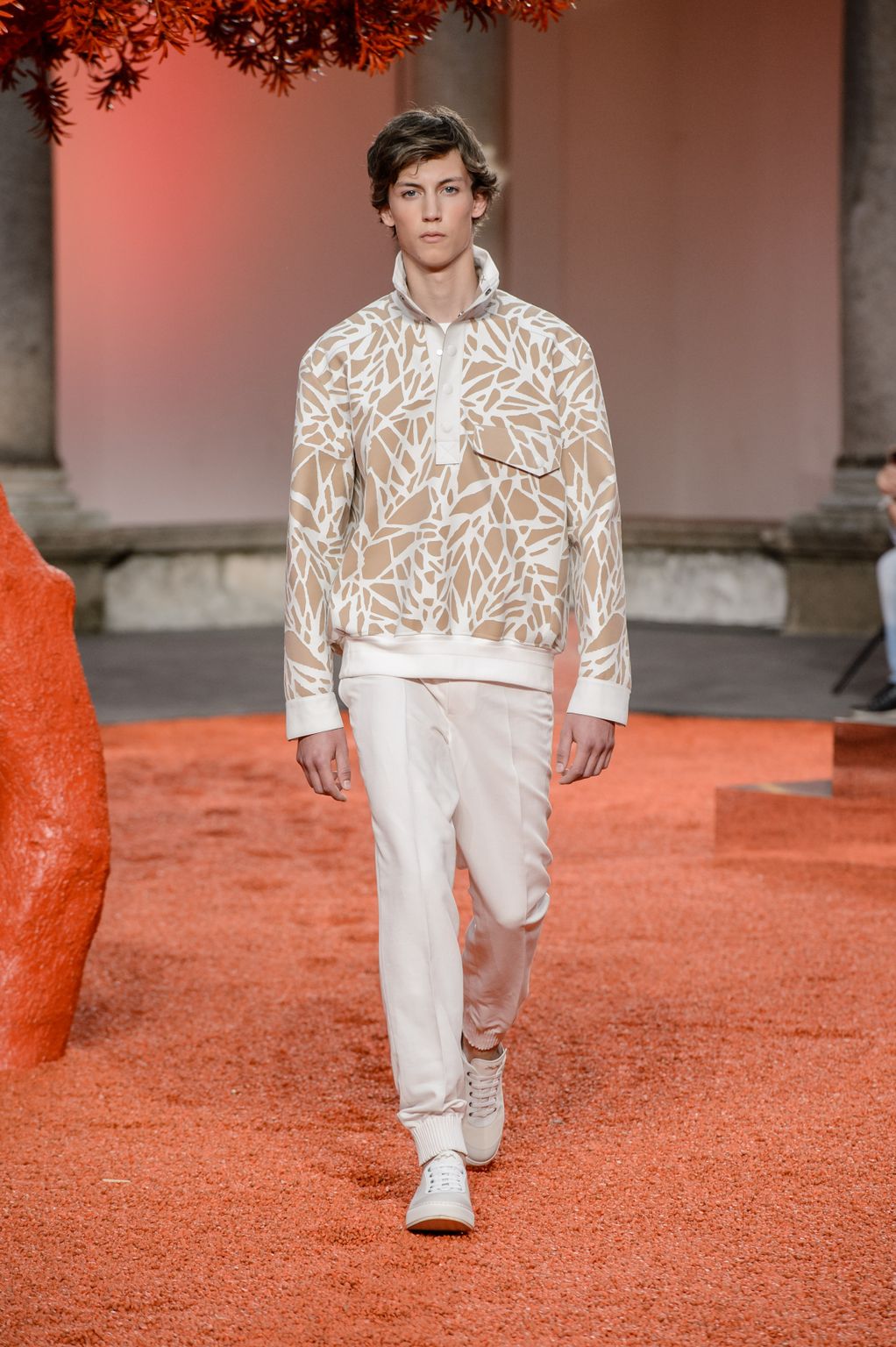 Fashion Week Milan Spring/Summer 2018 look 5 from the ZEGNA collection menswear
