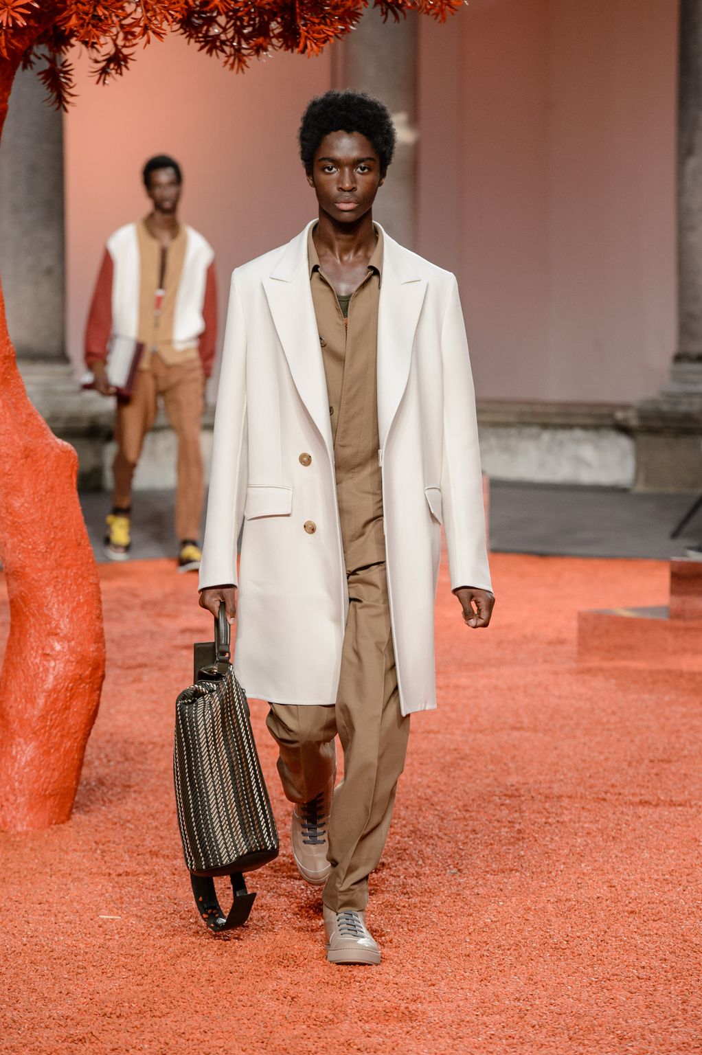 Fashion Week Milan Spring/Summer 2018 look 6 from the ZEGNA collection menswear