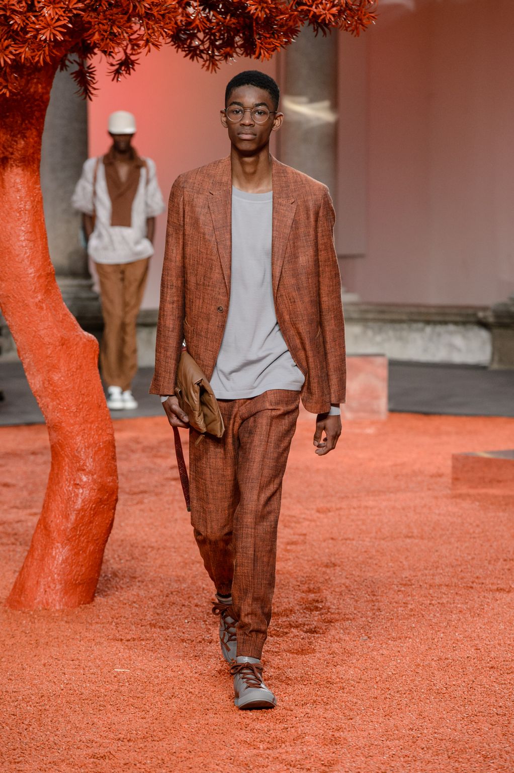 Fashion Week Milan Spring/Summer 2018 look 9 from the ZEGNA collection menswear