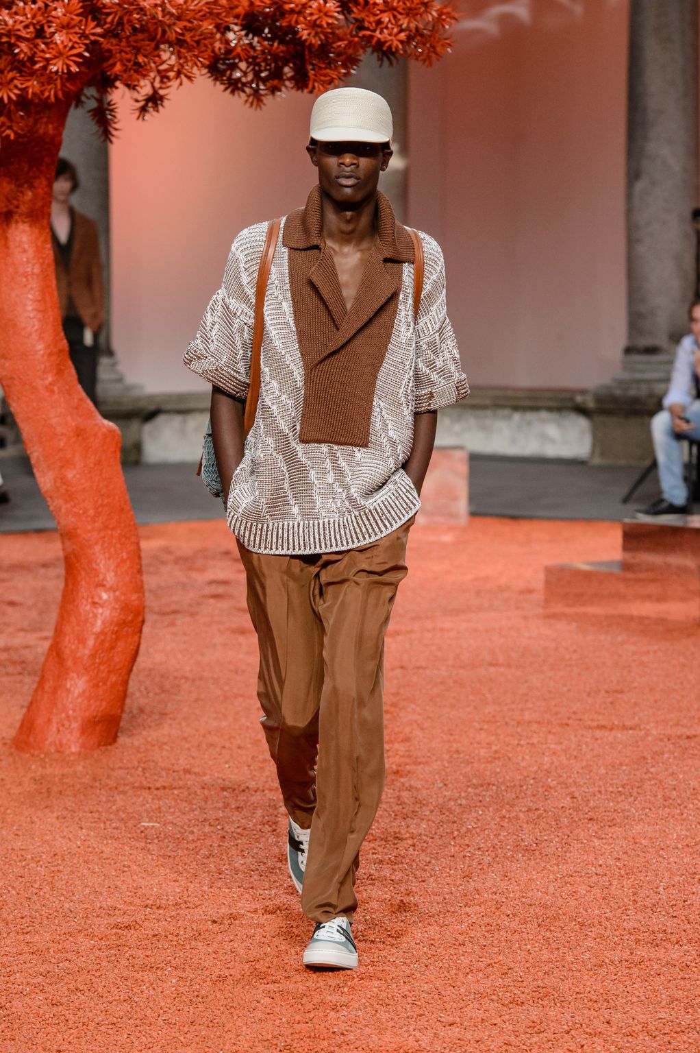 Fashion Week Milan Spring/Summer 2018 look 10 from the ZEGNA collection menswear