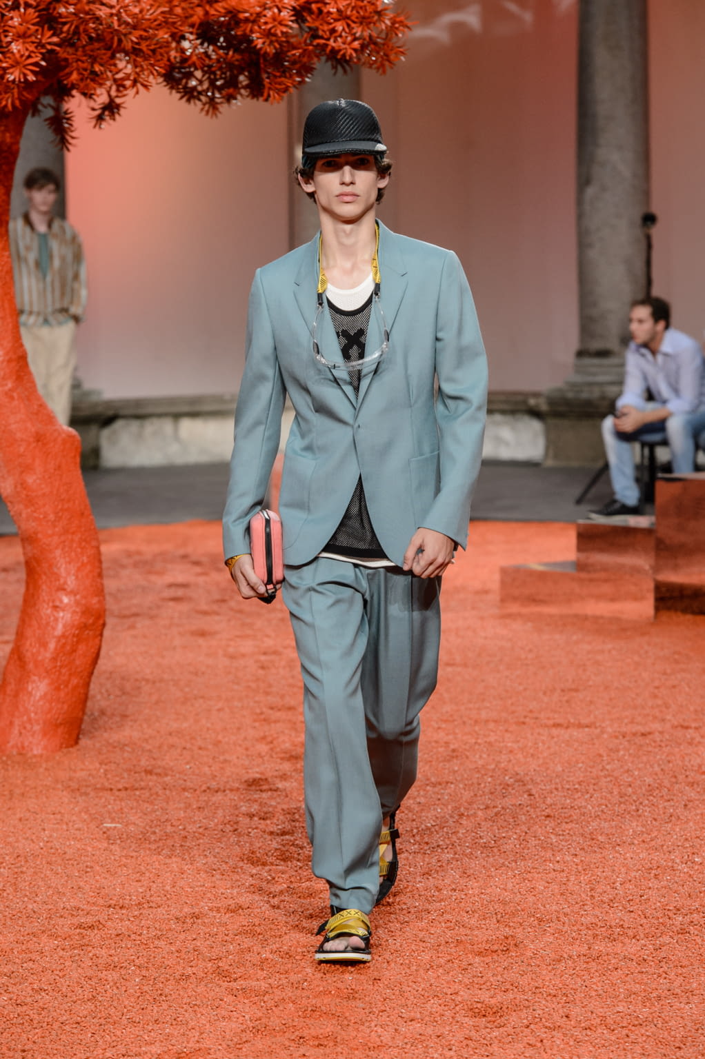 Fashion Week Milan Spring/Summer 2018 look 14 from the ZEGNA collection menswear