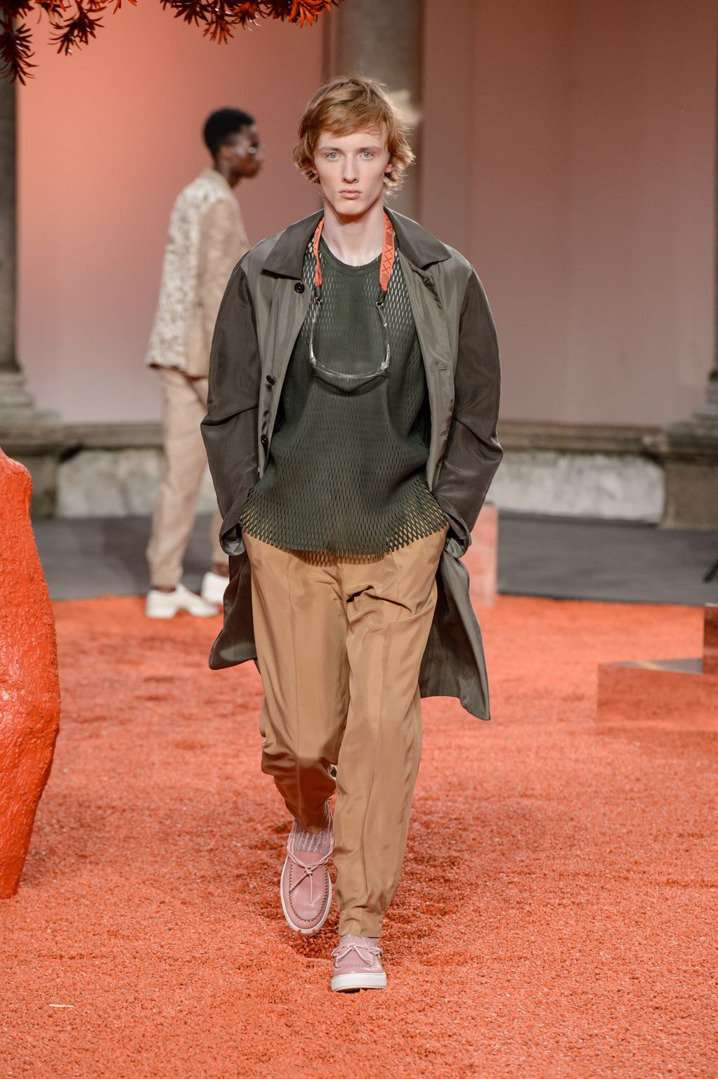Fashion Week Milan Spring/Summer 2018 look 36 from the ZEGNA collection menswear