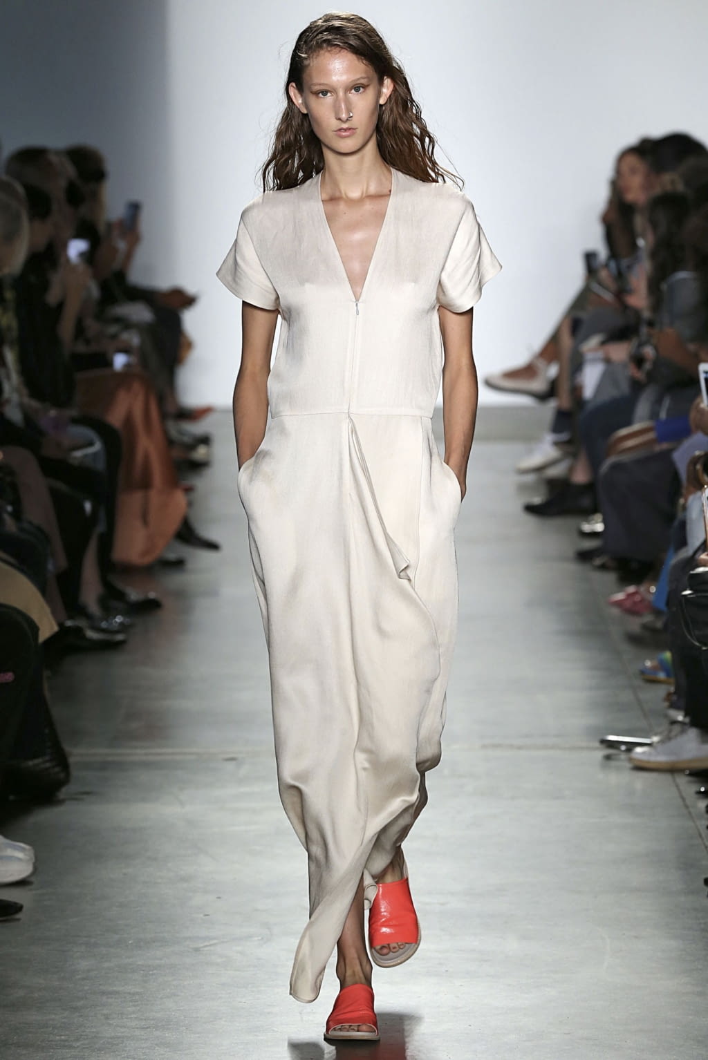 Fashion Week New York Spring/Summer 2019 look 2 de la collection Zero + Maria Cornejo womenswear