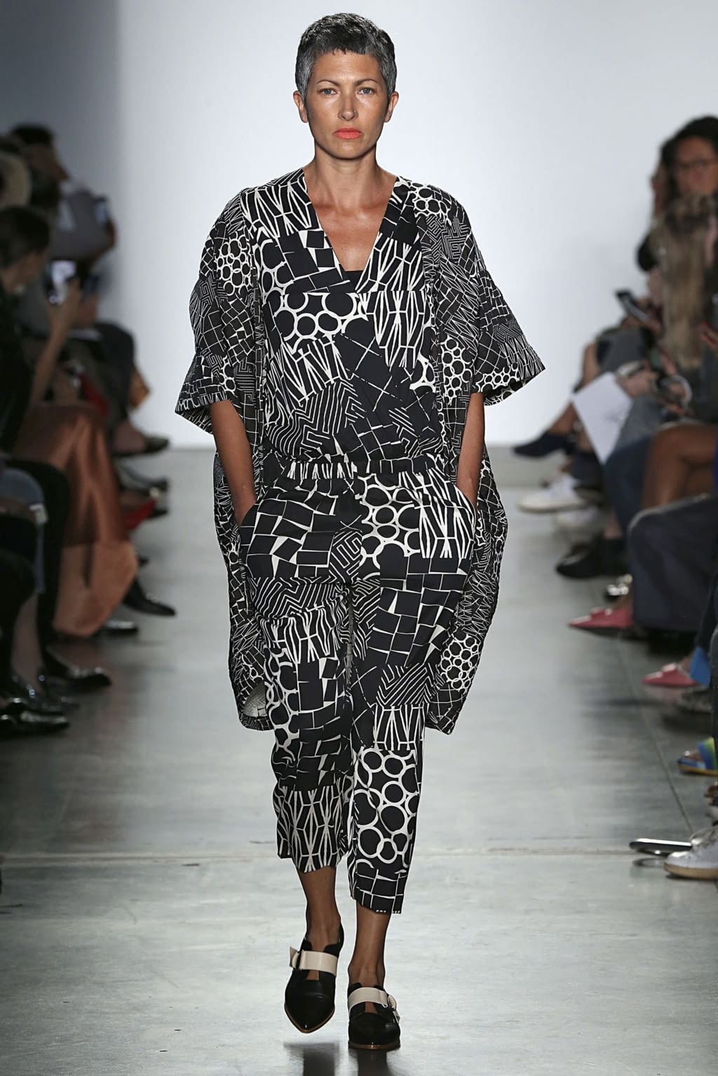 Fashion Week New York Spring/Summer 2019 look 7 from the Zero + Maria Cornejo collection womenswear