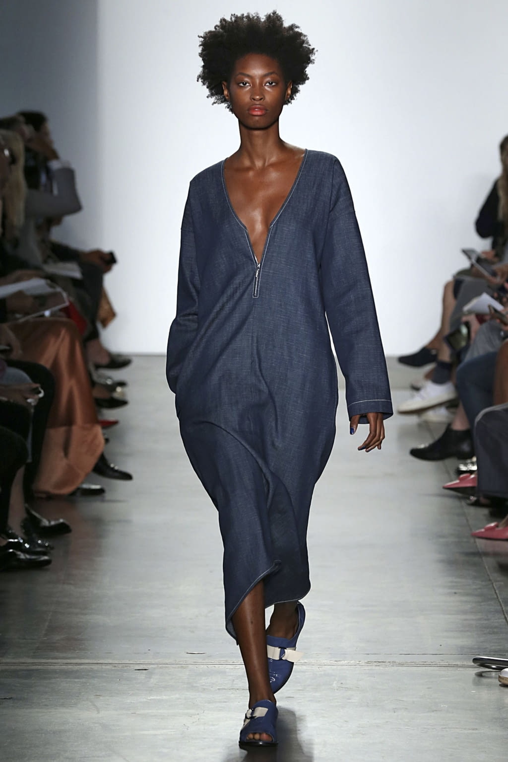 Fashion Week New York Spring/Summer 2019 look 10 from the Zero + Maria Cornejo collection womenswear