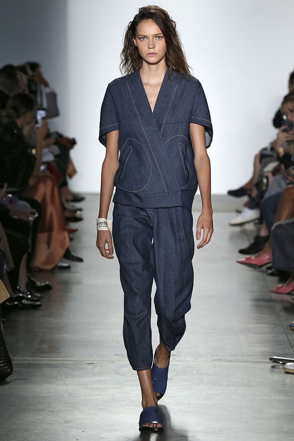 Fashion Week New York Spring/Summer 2019 look 11 from the Zero + Maria Cornejo collection womenswear