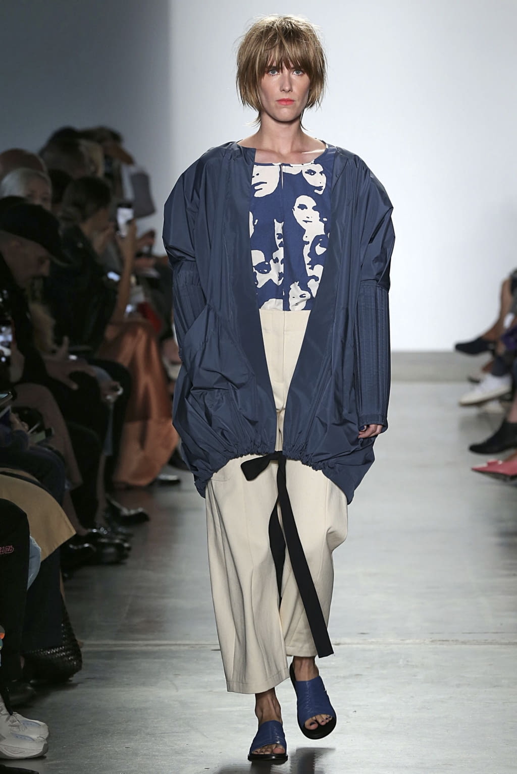 Fashion Week New York Spring/Summer 2019 look 12 de la collection Zero + Maria Cornejo womenswear