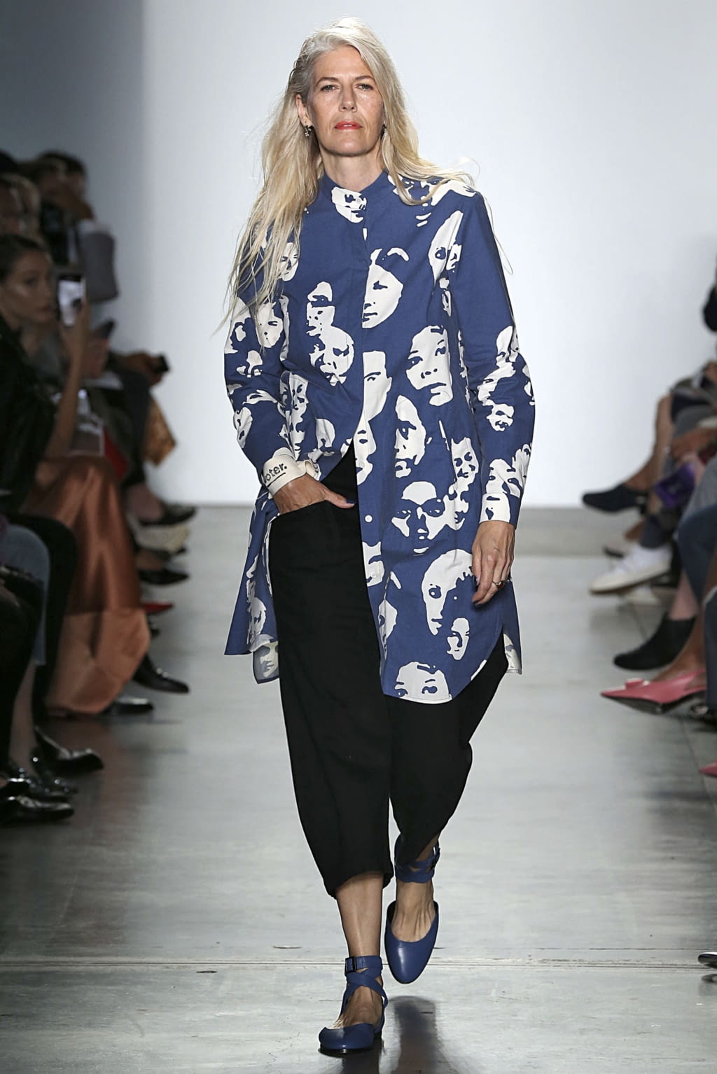 Fashion Week New York Spring/Summer 2019 look 13 from the Zero + Maria Cornejo collection 女装