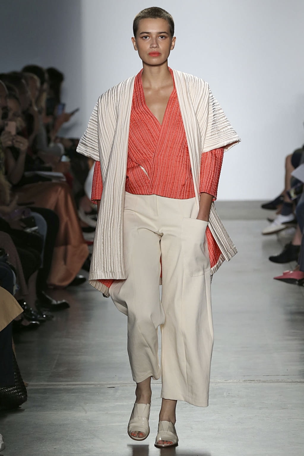 Fashion Week New York Spring/Summer 2019 look 26 from the Zero + Maria Cornejo collection womenswear