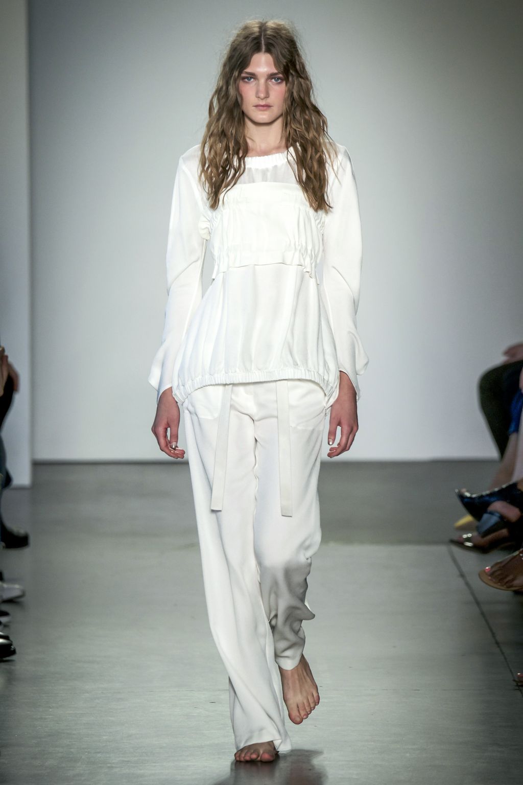 Fashion Week New York Spring/Summer 2017 look 10 from the Zero + Maria Cornejo collection womenswear