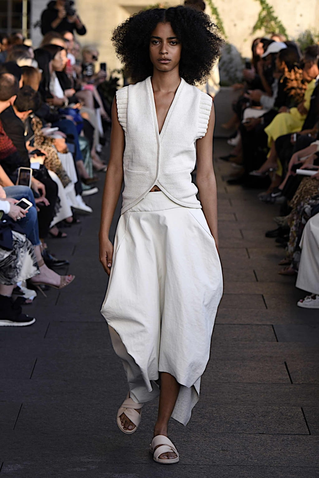 Fashion Week New York Spring/Summer 2020 look 22 from the Zero + Maria Cornejo collection womenswear
