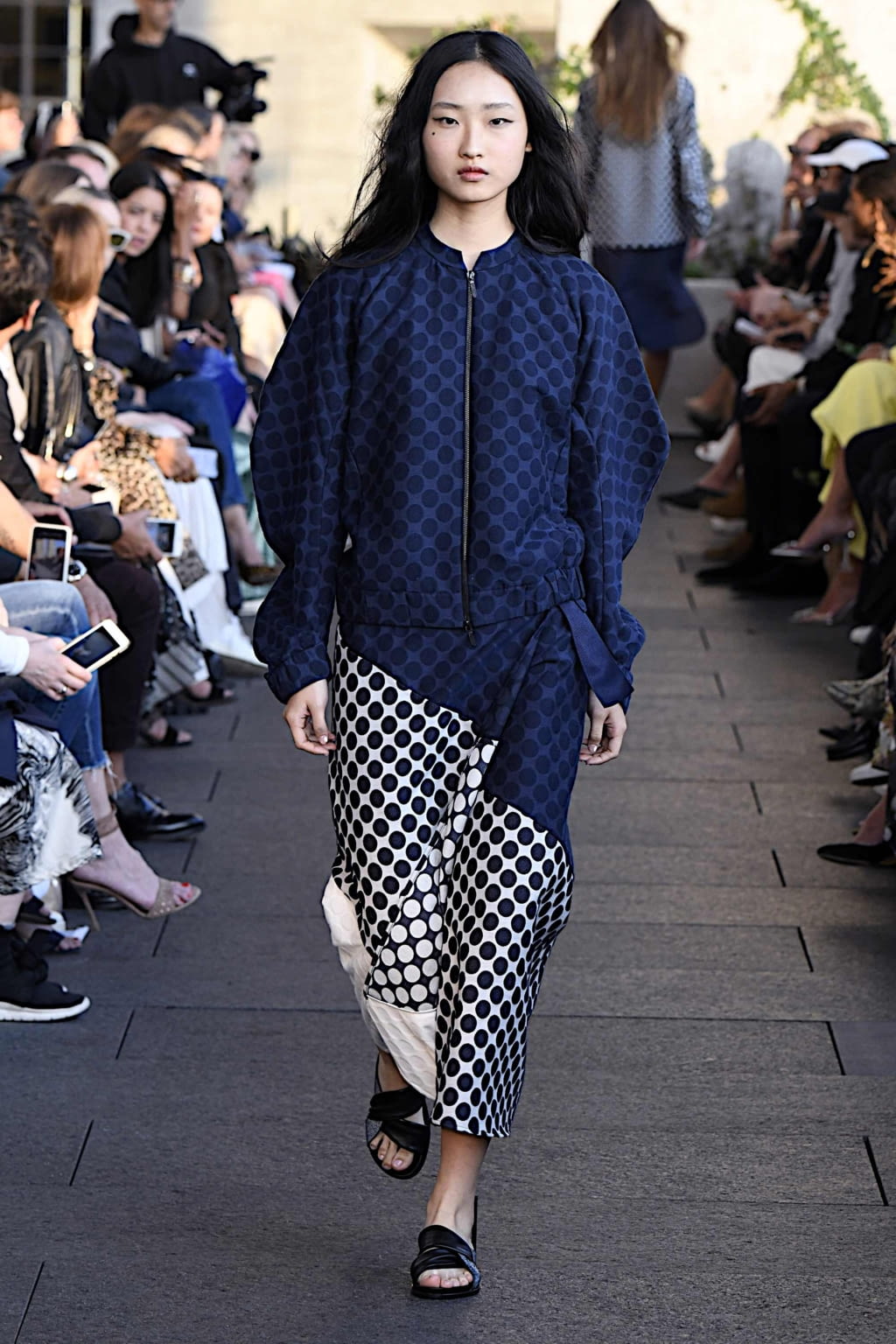 Fashion Week New York Spring/Summer 2020 look 15 from the Zero + Maria Cornejo collection womenswear