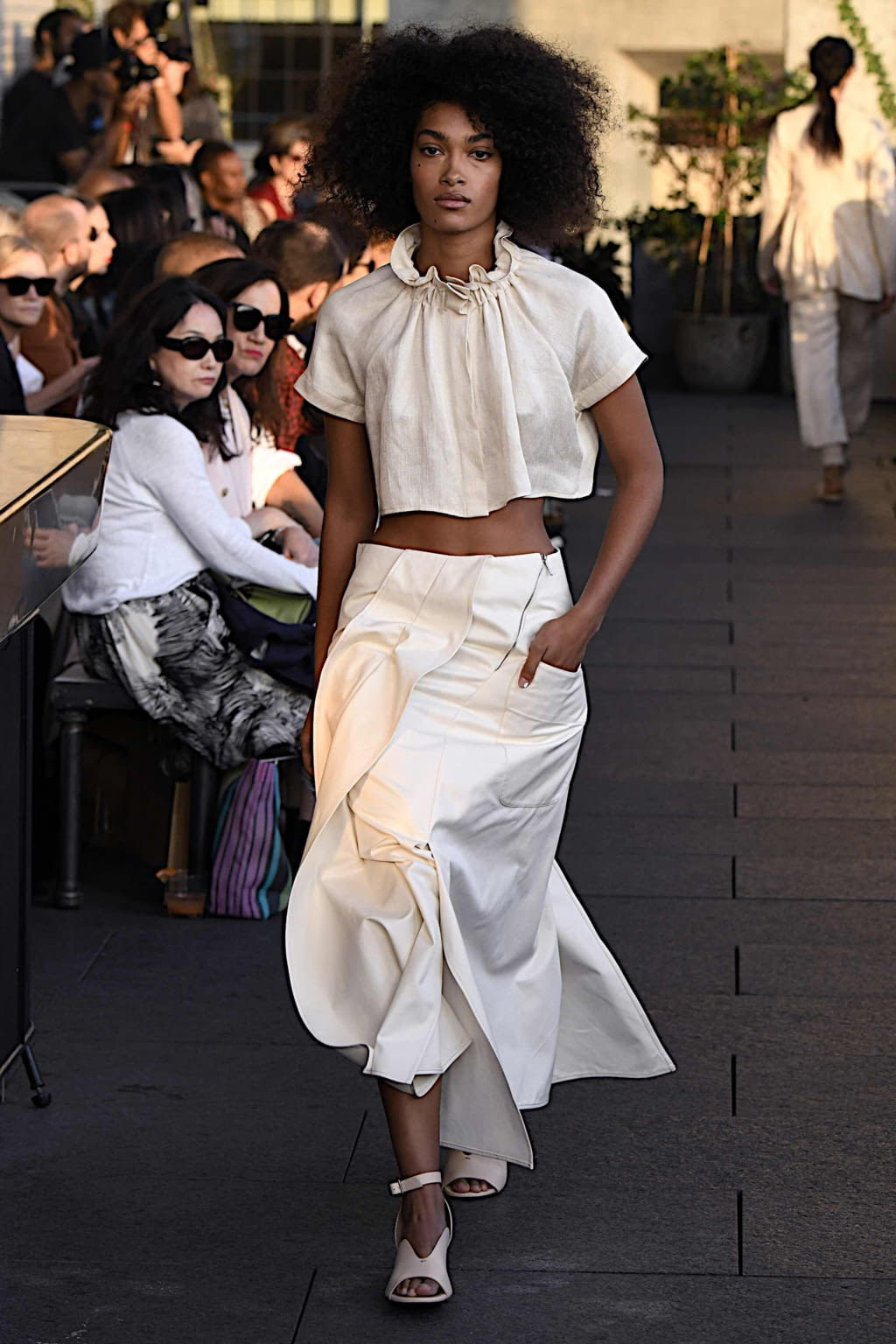 Fashion Week New York Spring/Summer 2020 look 27 from the Zero + Maria Cornejo collection womenswear