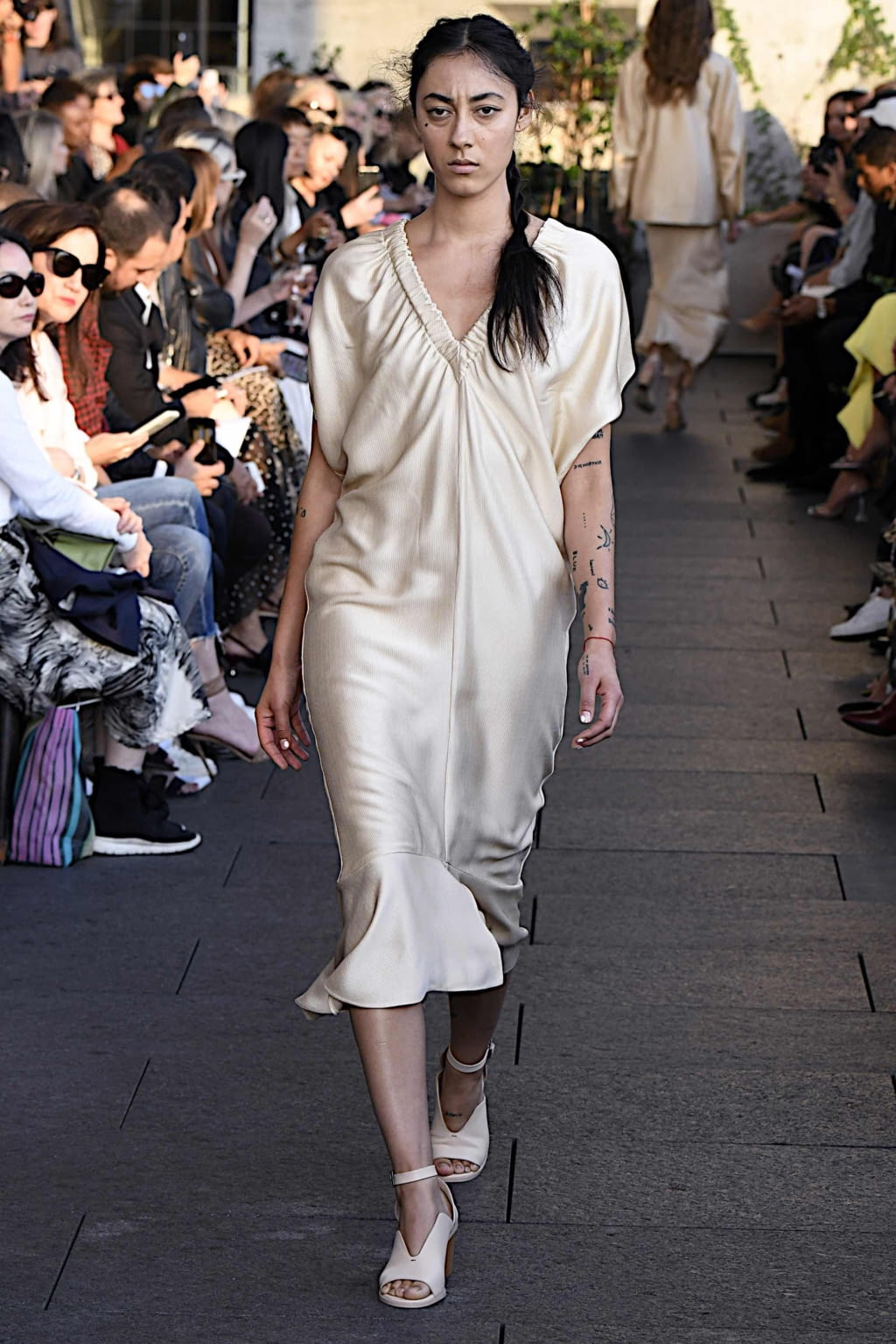Fashion Week New York Spring/Summer 2020 look 2 de la collection Zero + Maria Cornejo womenswear