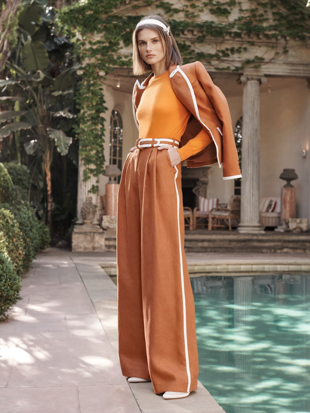 Fashion Week New York Resort 2020 look 12 from the Zimmermann collection womenswear
