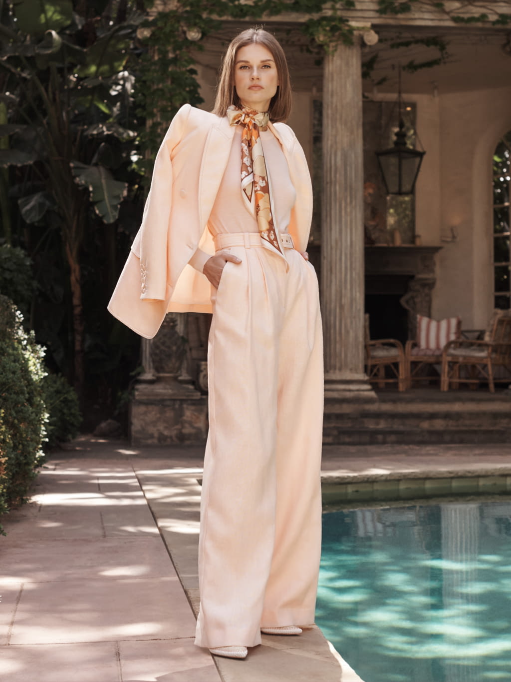 Fashion Week New York Resort 2020 look 3 from the Zimmermann collection womenswear