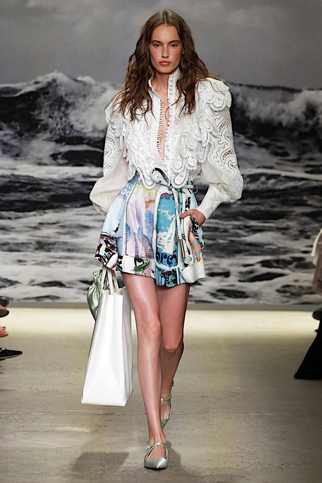 Fashion Week New York Spring/Summer 2020 look 13 from the Zimmermann collection womenswear