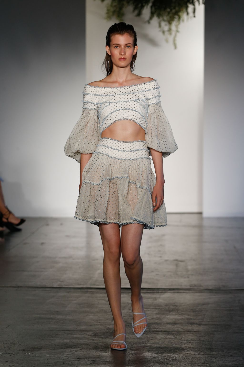 Fashion Week New York Resort 2018 look 14 from the Zimmermann collection womenswear