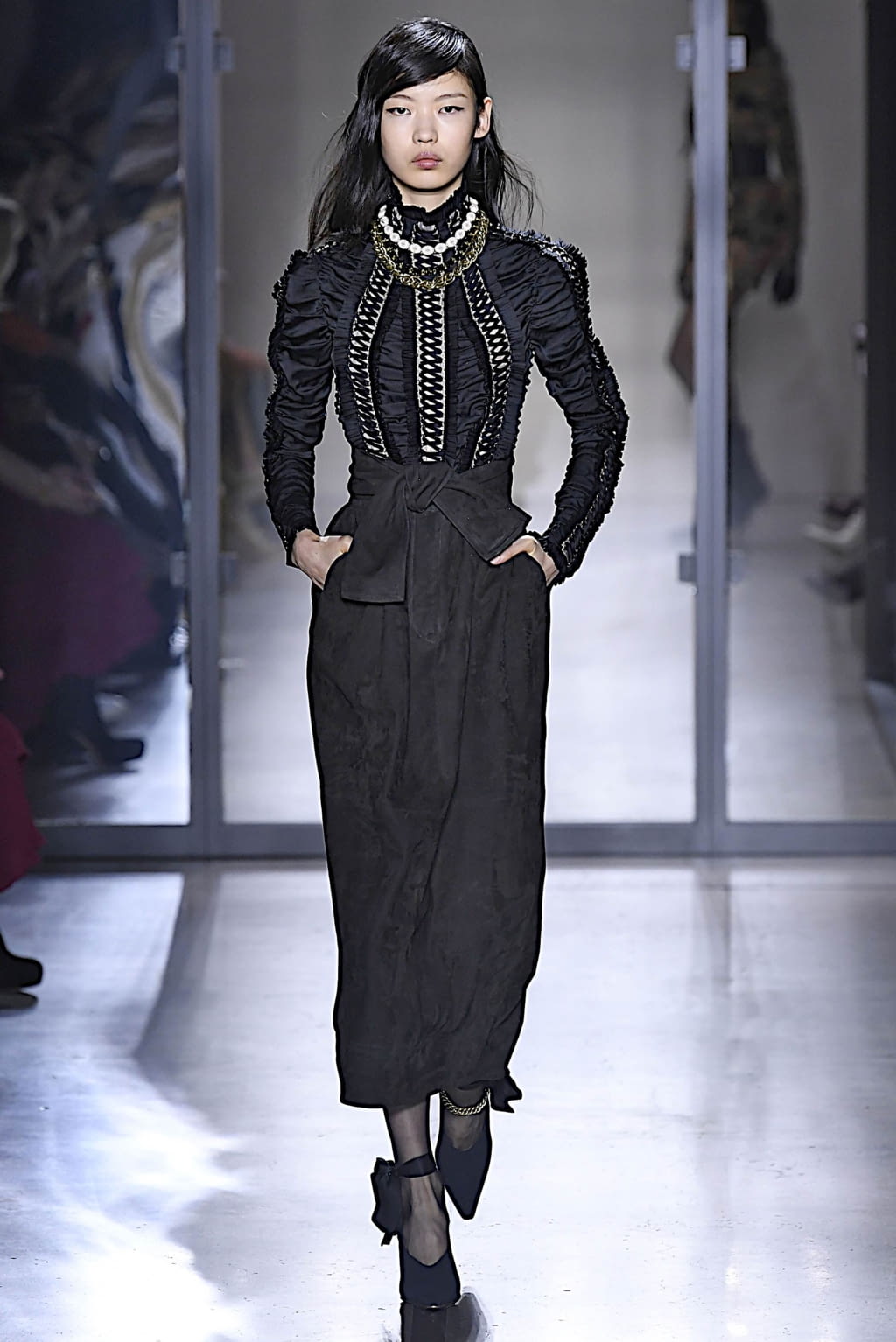 Fashion Week New York Fall/Winter 2019 look 7 from the Zimmermann collection womenswear