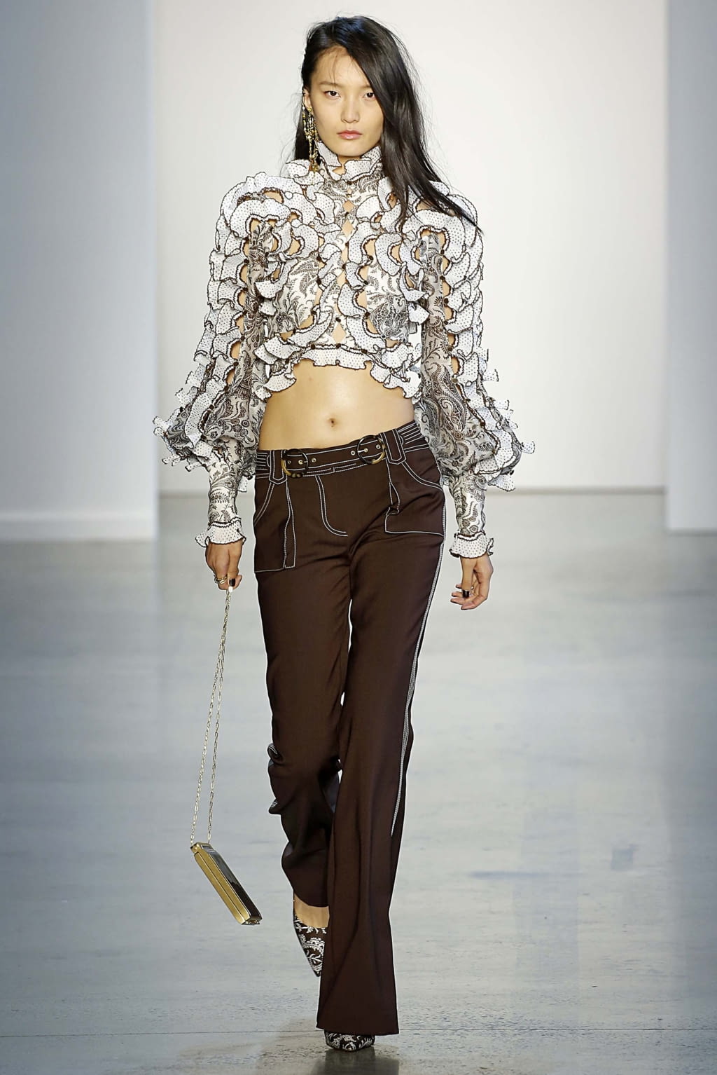 Fashion Week New York Spring/Summer 2019 look 10 from the Zimmermann collection womenswear