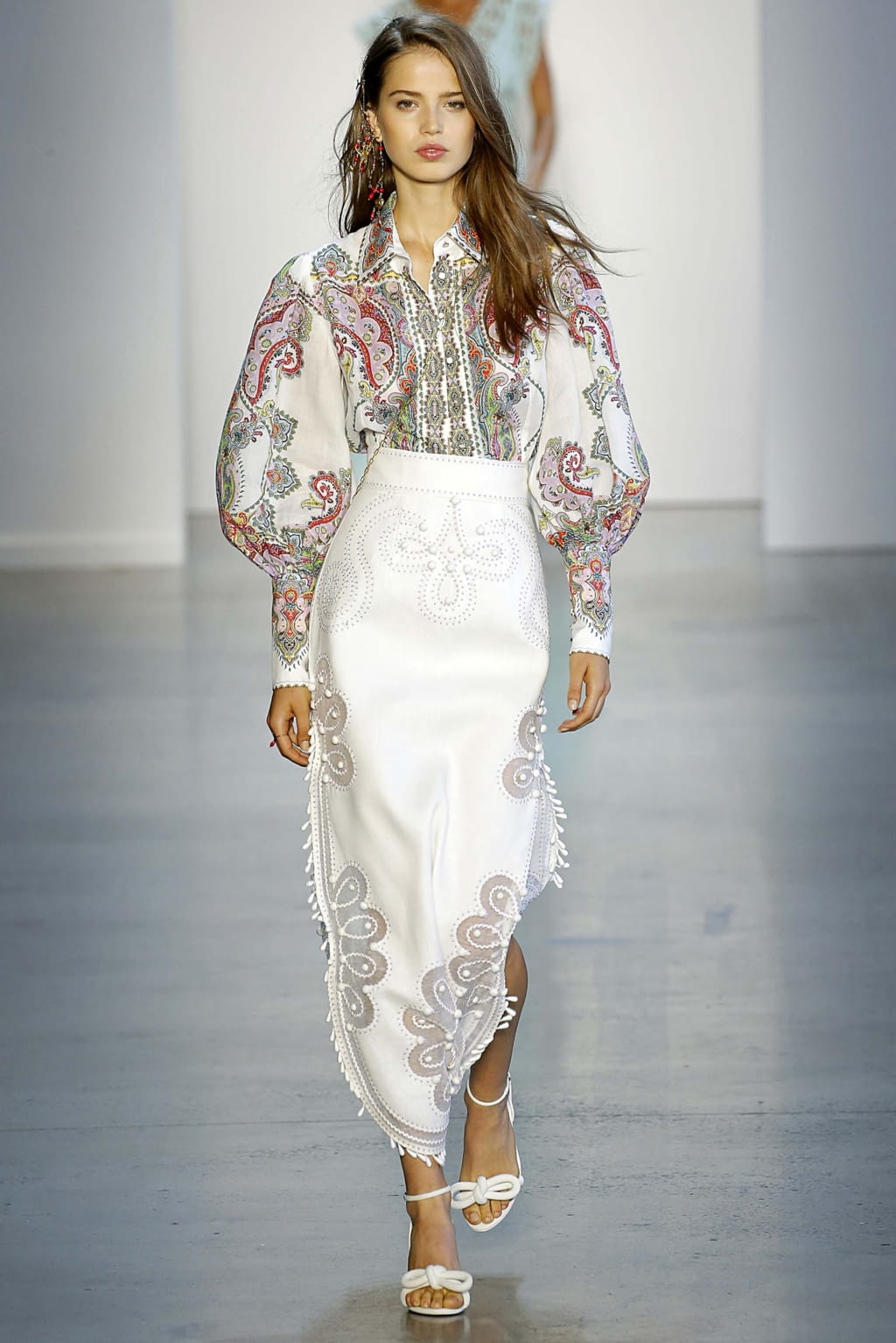 Fashion Week New York Spring/Summer 2019 look 21 from the Zimmermann collection womenswear