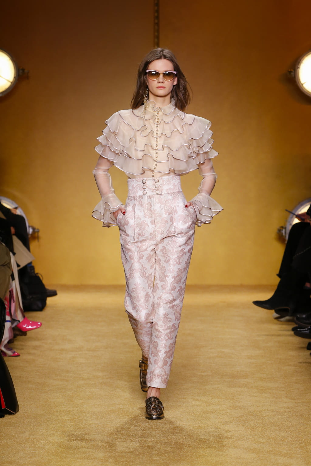 Fashion Week New York Fall/Winter 2020 look 20 de la collection Zimmermann womenswear