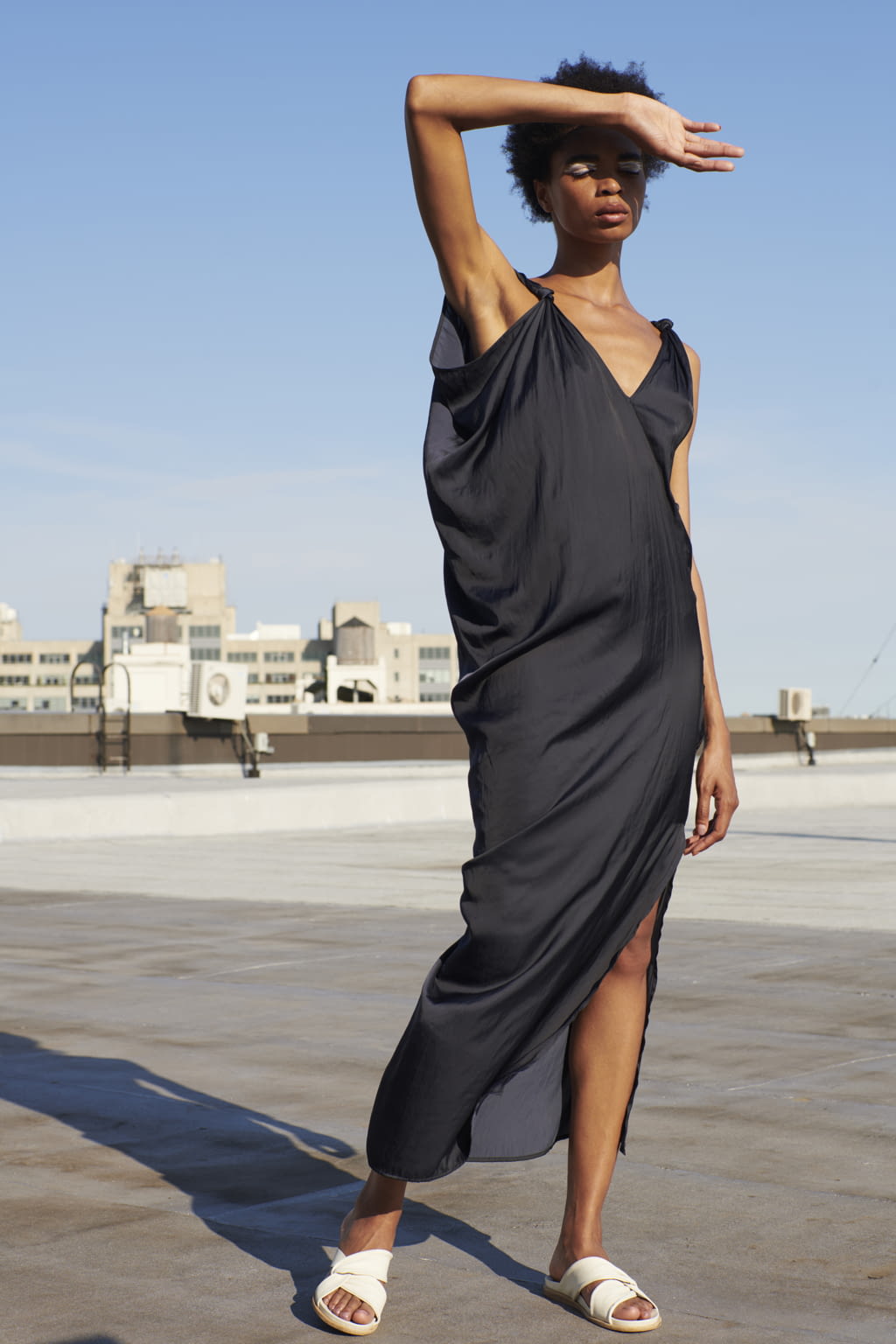 Fashion Week New York Spring/Summer 2021 look 21 from the Zero + Maria Cornejo collection womenswear