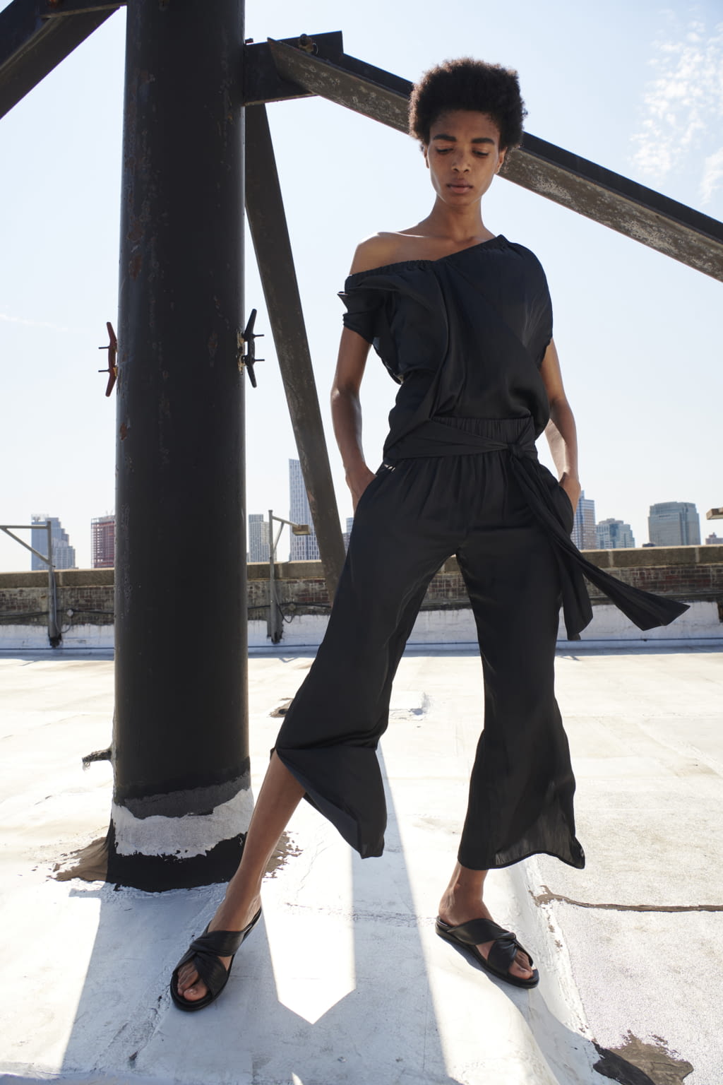 Fashion Week New York Spring/Summer 2021 look 22 de la collection Zero + Maria Cornejo womenswear