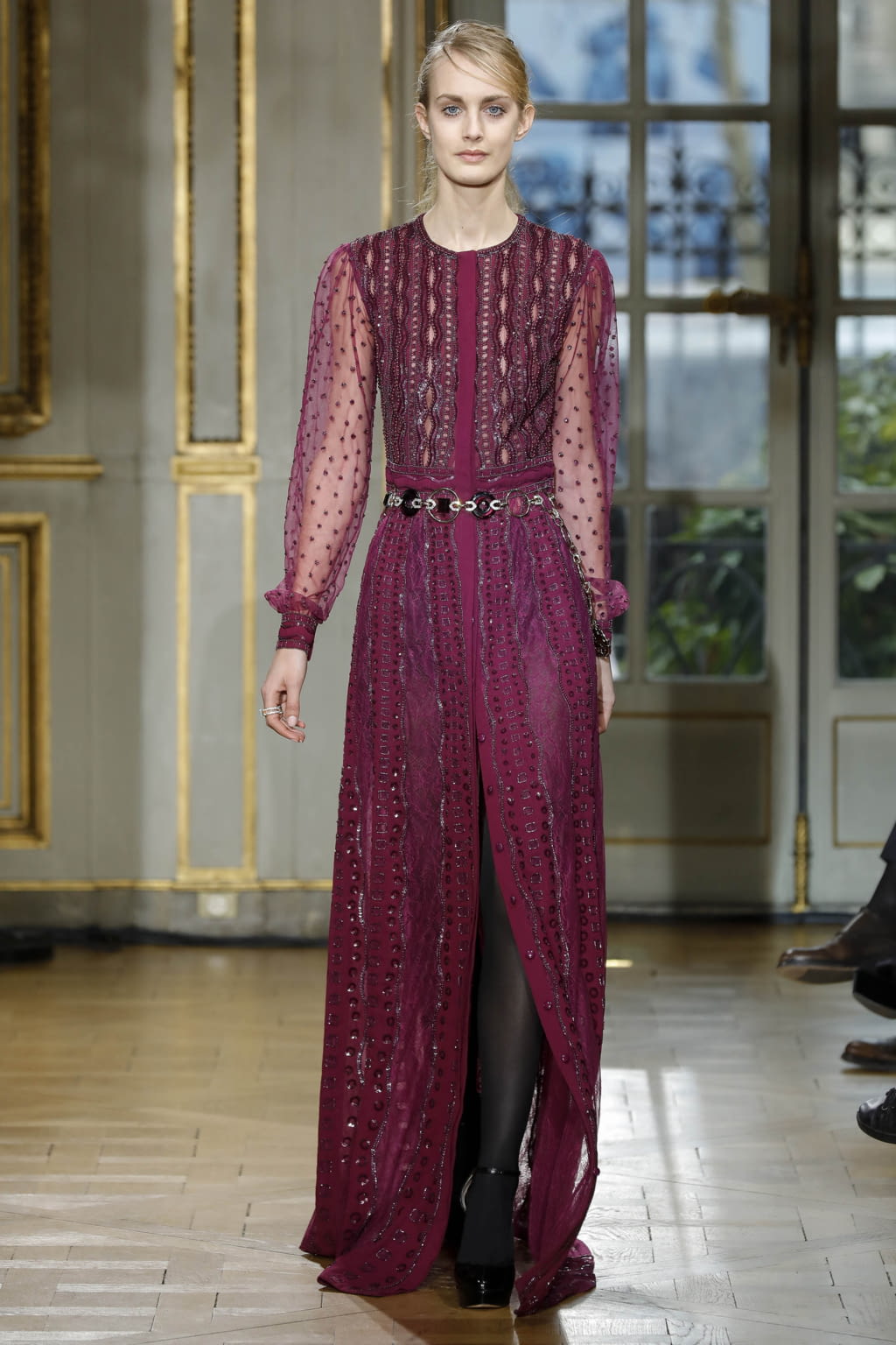 Fashion Week Paris Fall/Winter 2017 look 35 from the Zuhair Murad collection womenswear