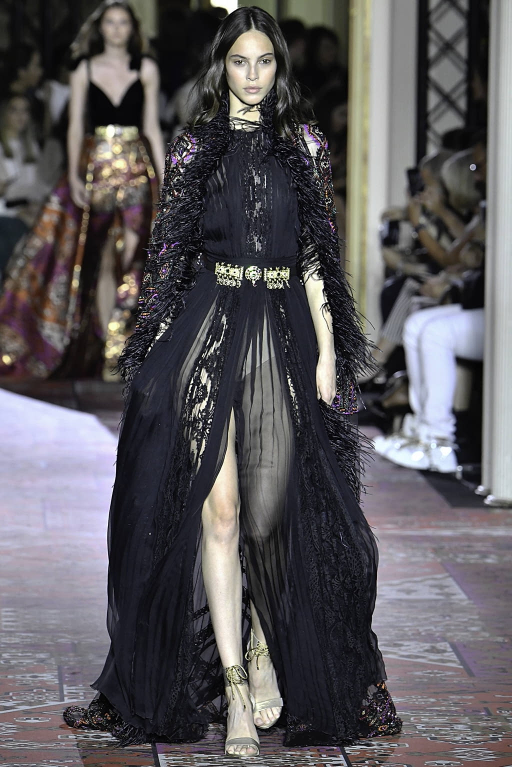 Fashion Week Paris Fall/Winter 2019 look 3 from the Zuhair Murad collection couture