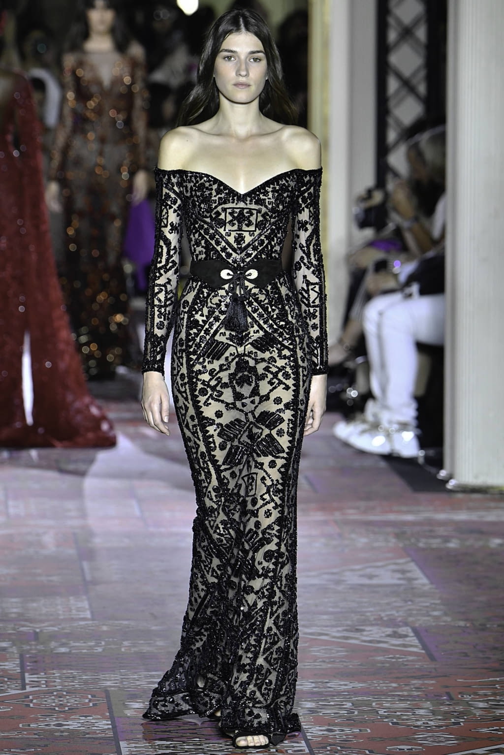 Fashion Week Paris Fall/Winter 2019 look 15 from the Zuhair Murad collection couture