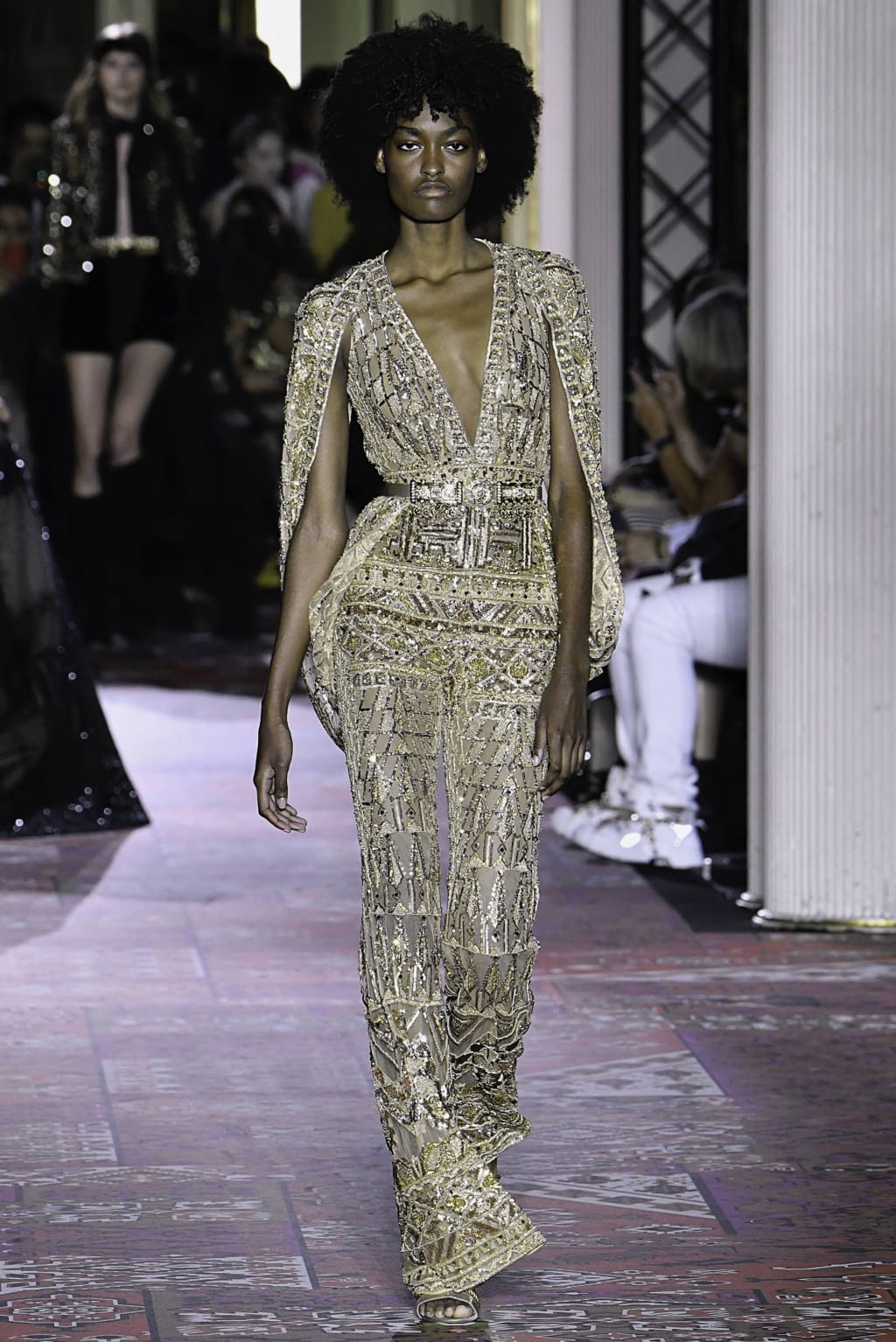 Fashion Week Paris Fall/Winter 2019 look 27 from the Zuhair Murad collection couture