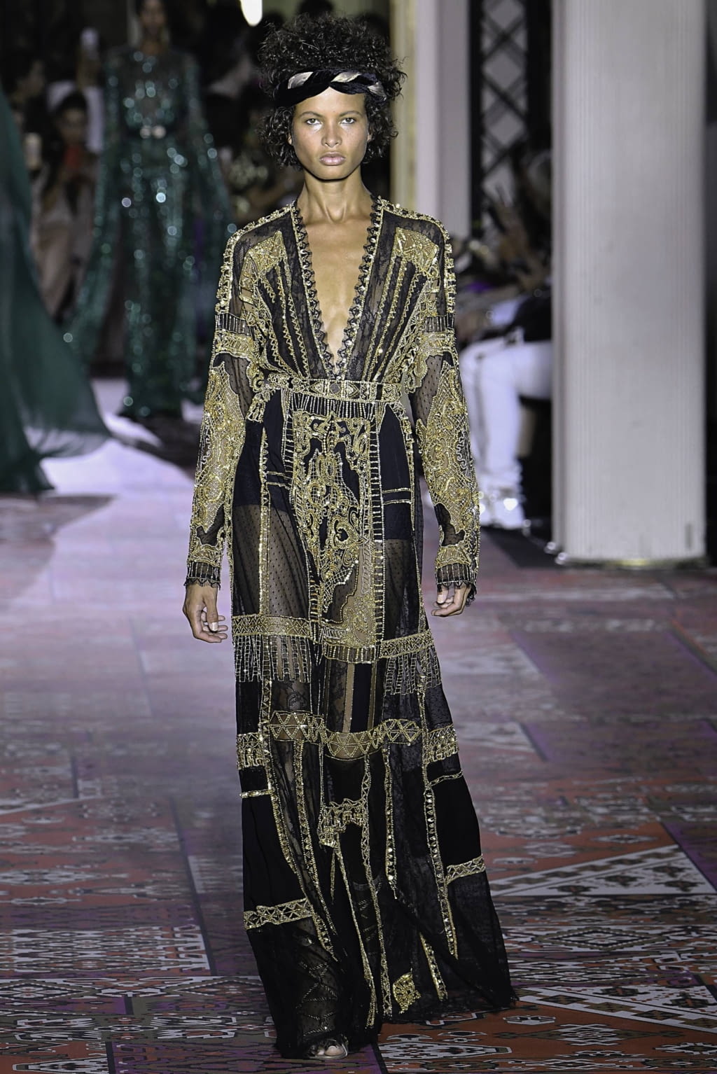 Fashion Week Paris Fall/Winter 2019 look 37 from the Zuhair Murad collection couture