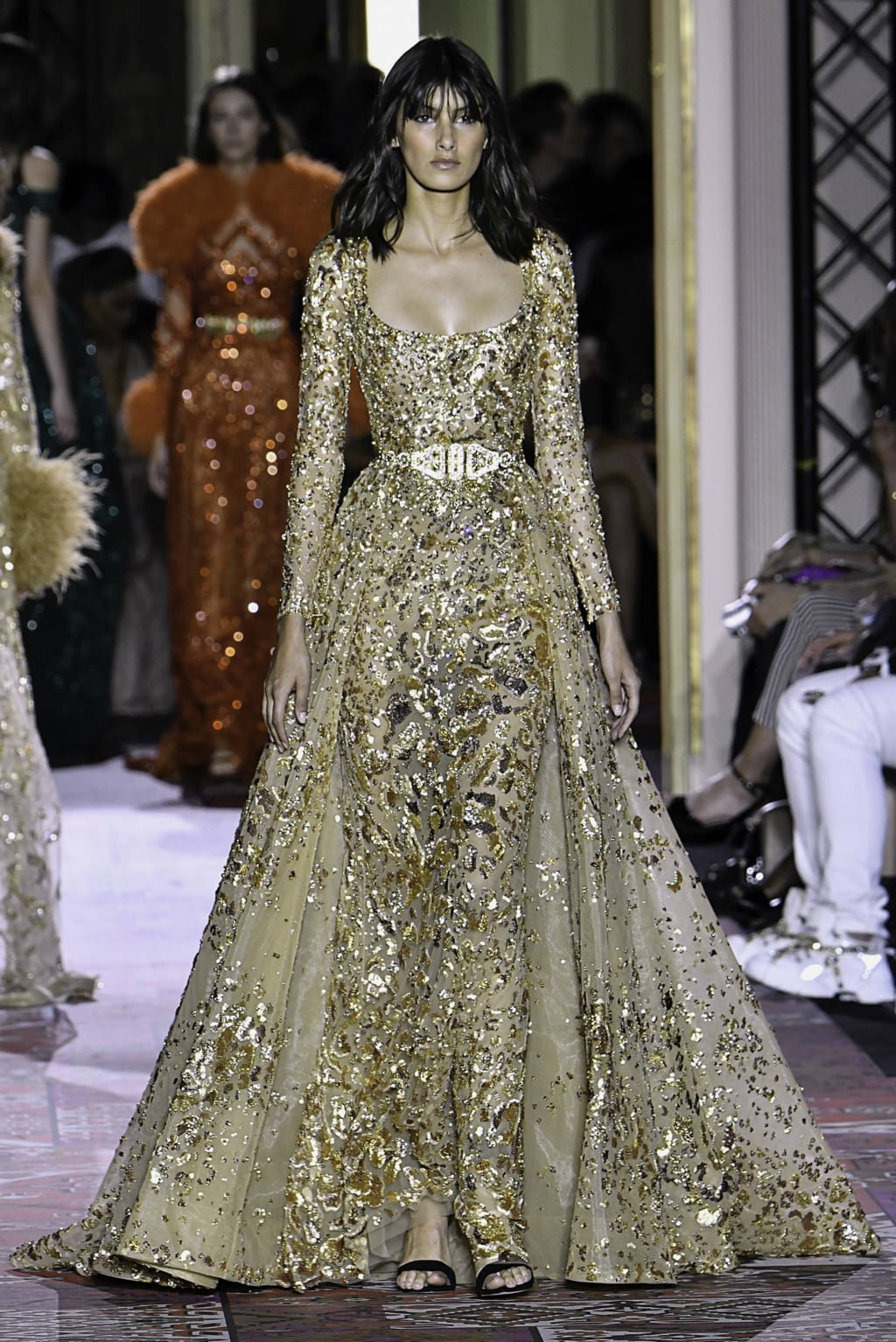 Fashion Week Paris Fall/Winter 2019 look 42 from the Zuhair Murad collection couture