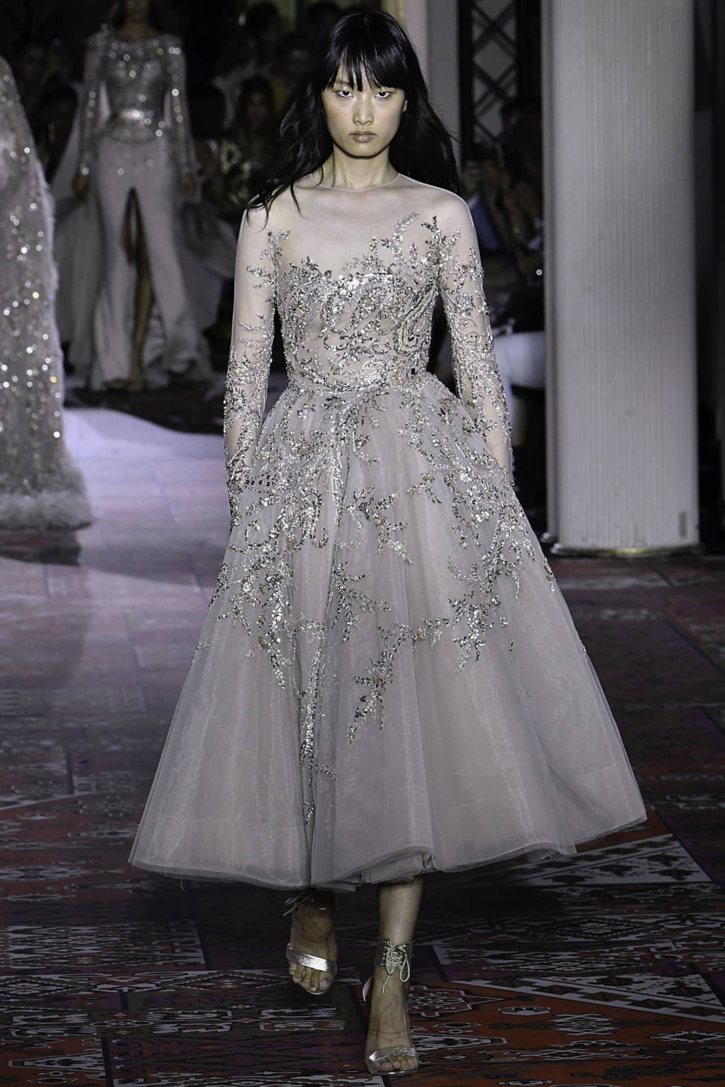 Fashion Week Paris Fall/Winter 2019 look 47 from the Zuhair Murad collection couture
