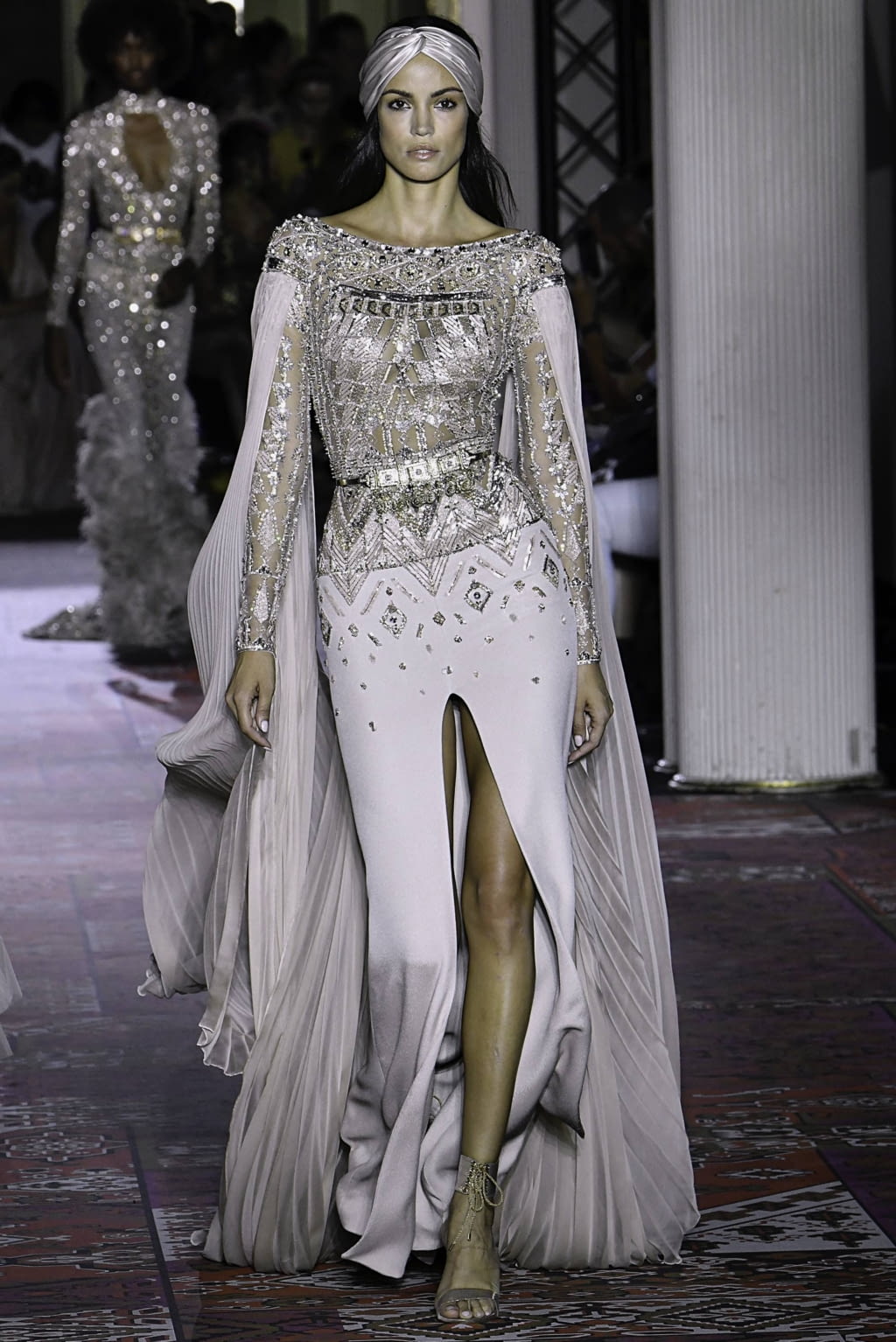 Fashion Week Paris Fall/Winter 2019 look 48 from the Zuhair Murad collection couture