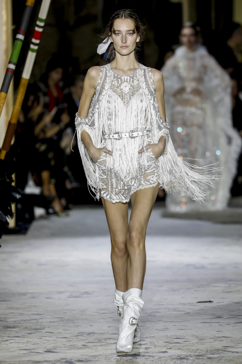 Fashion Week Paris Spring/Summer 2018 look 1 from the Zuhair Murad collection couture