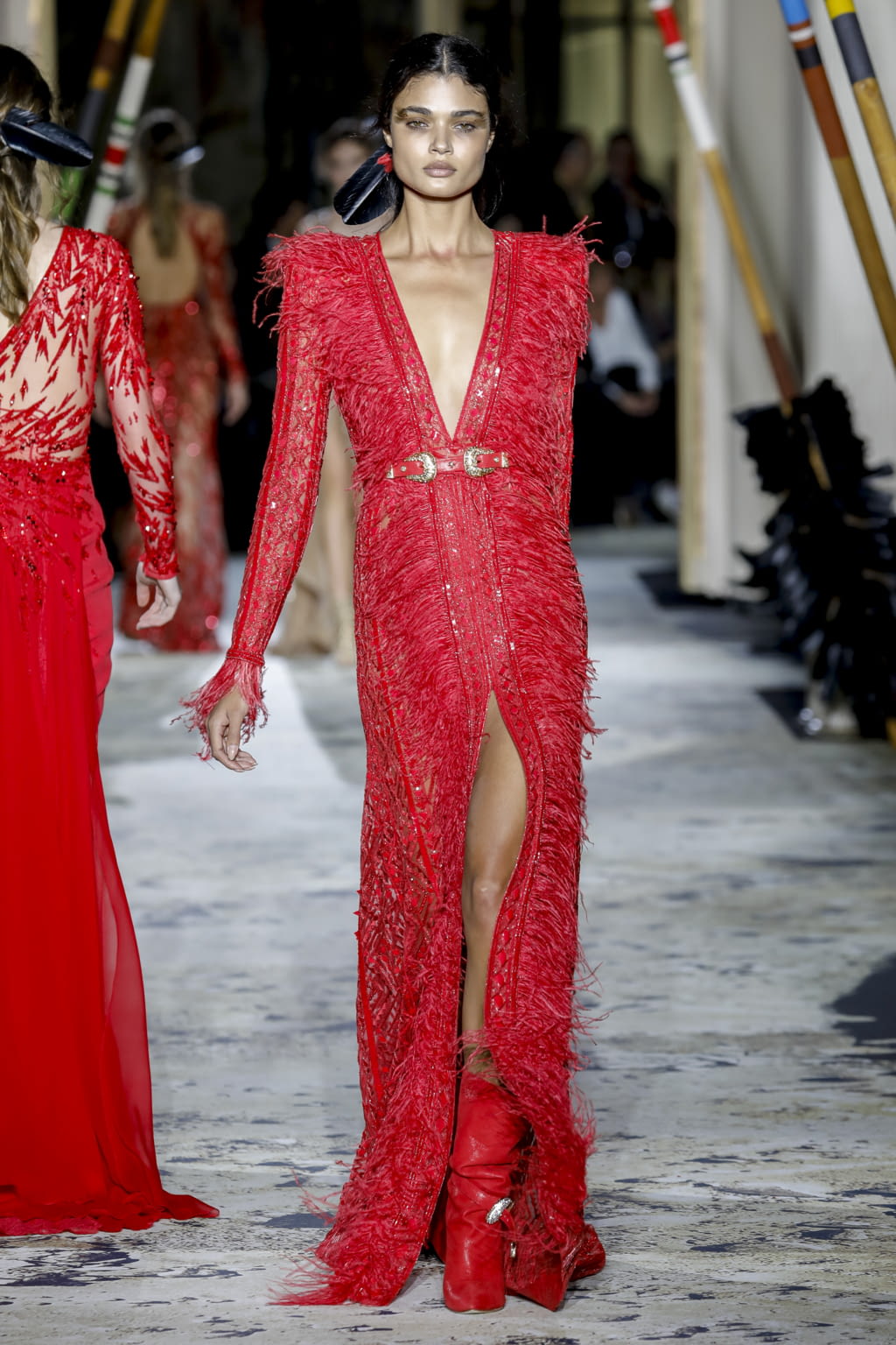 Fashion Week Paris Spring/Summer 2018 look 39 from the Zuhair Murad collection couture