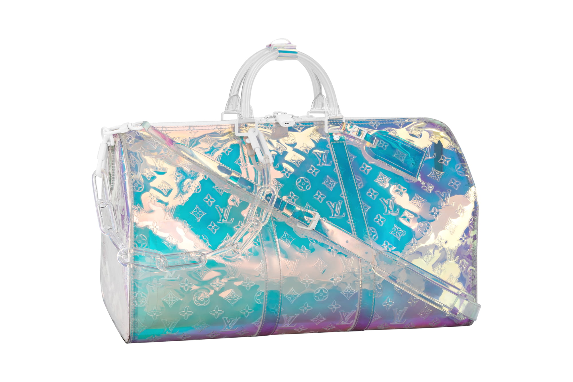 holographic louis vuitton duffle bag