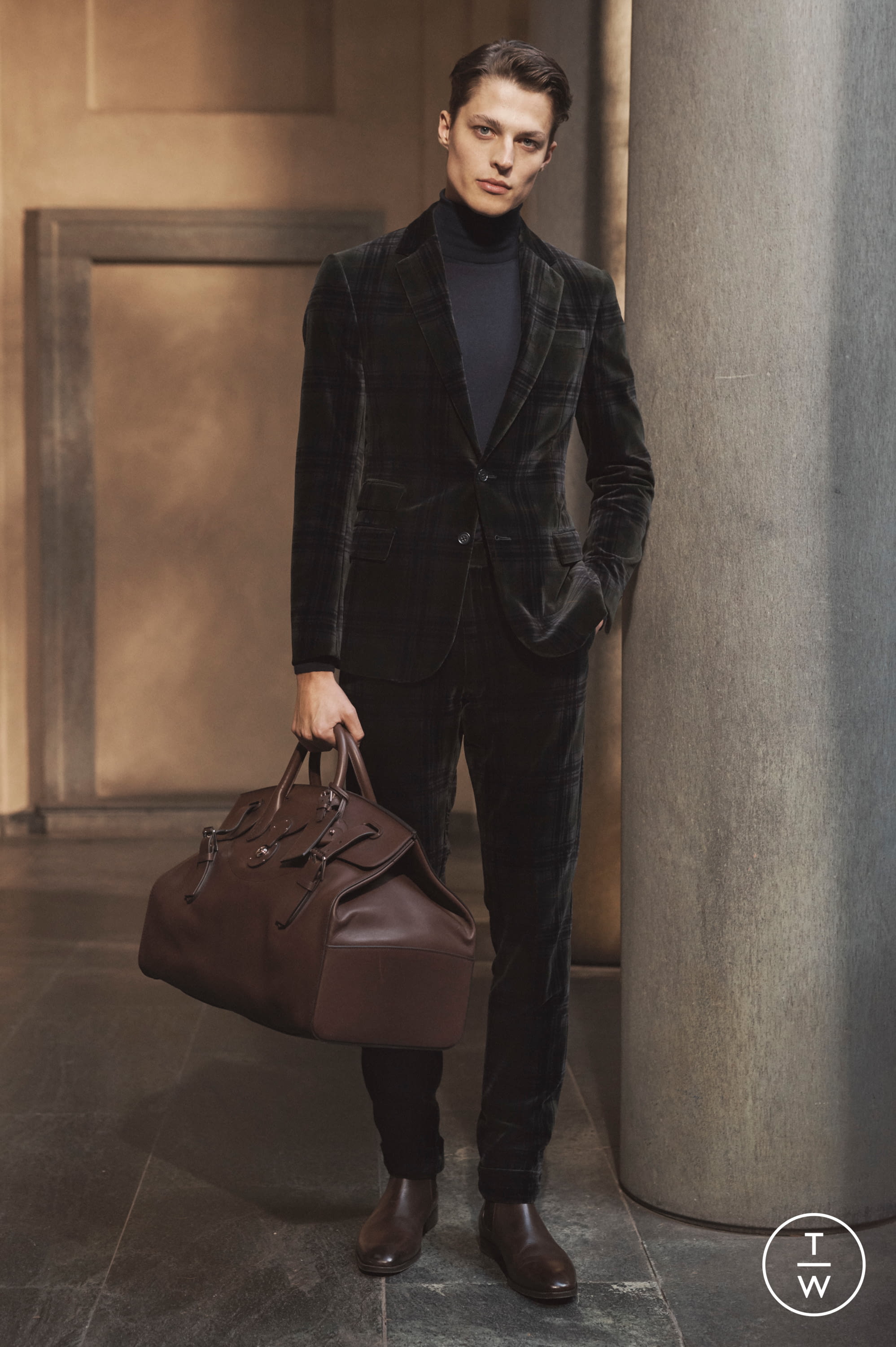Ralph Lauren Purple Label FW20 男装#32 - Tagwalk：时尚搜索引擎